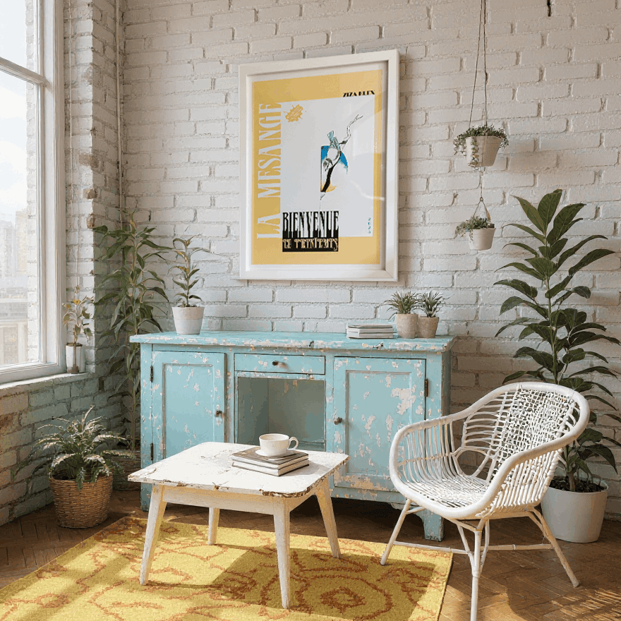 BIENVENUE LE PRINTEMPS *abricot* - KLEX ART