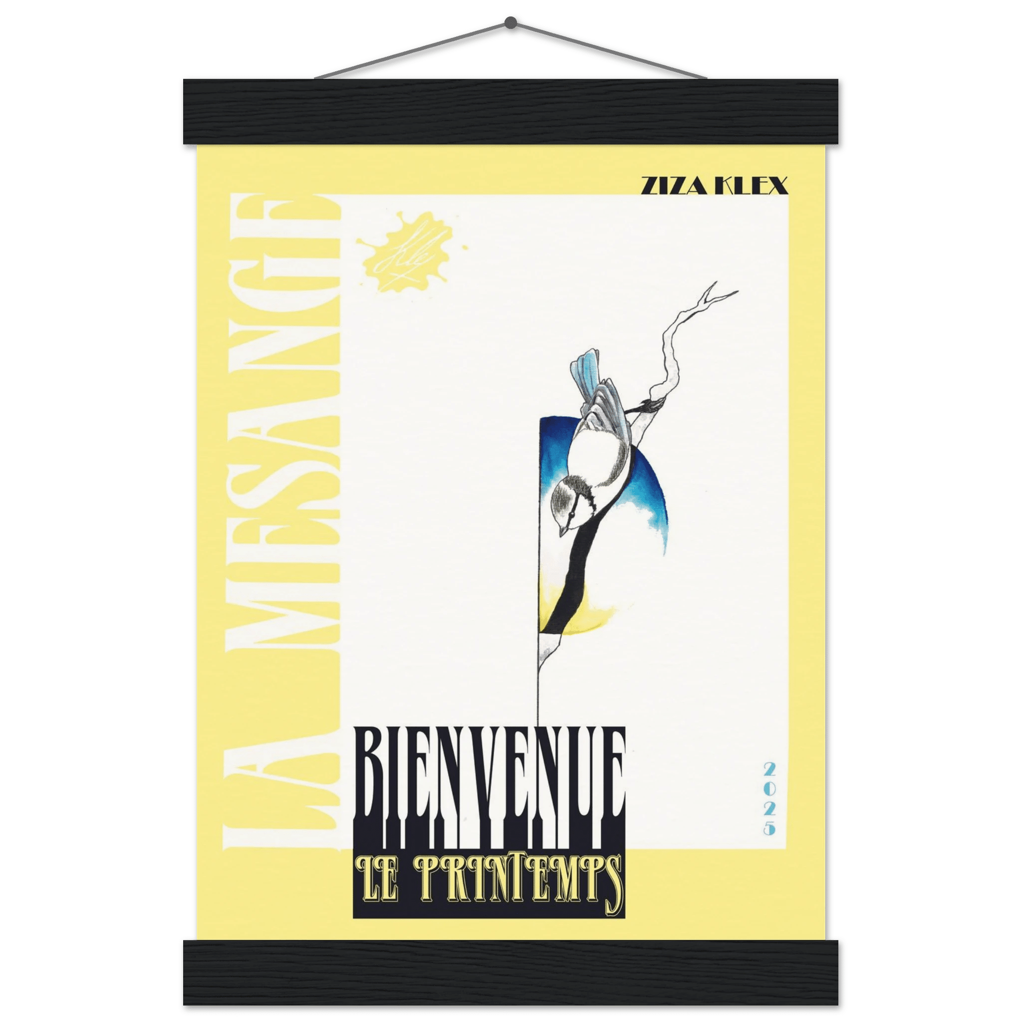 BIENVENUE LE PRINTEMPS *sunshin yellow* - KLEX ART