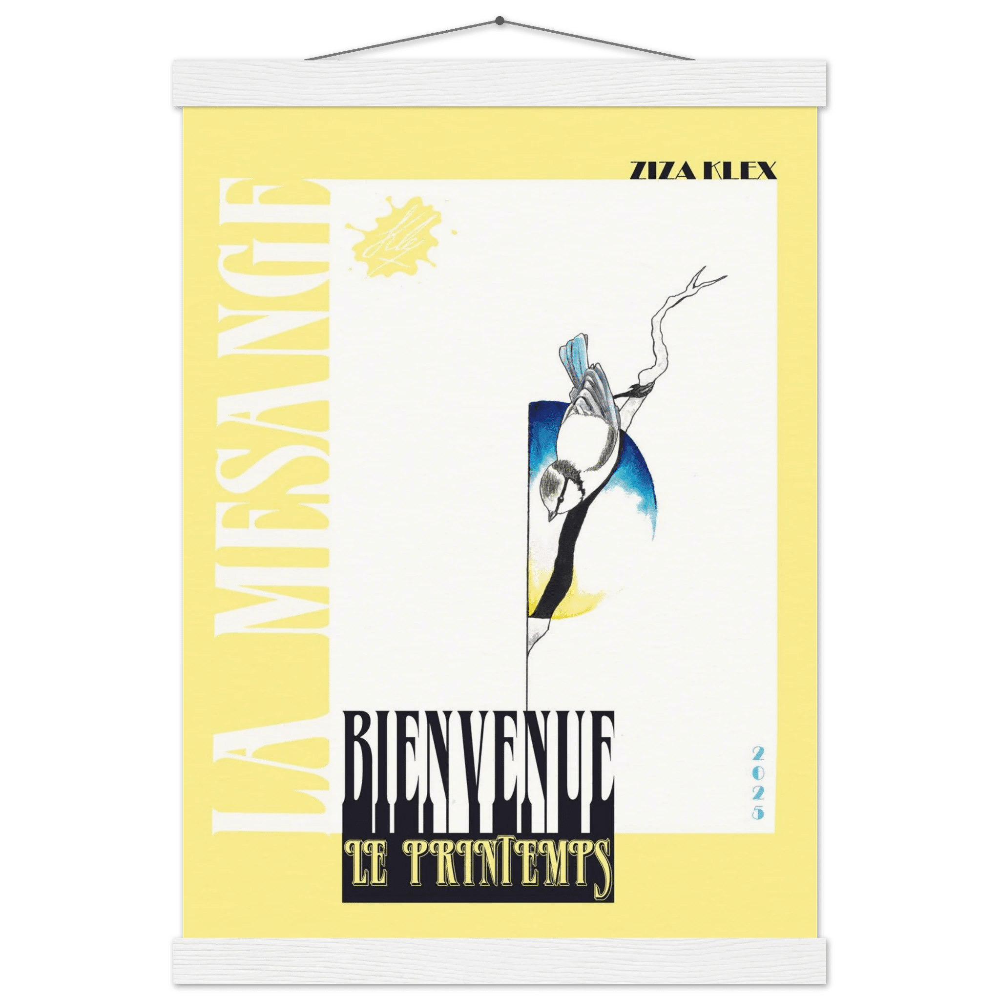 BIENVENUE LE PRINTEMPS *sunshin yellow* - KLEX ART