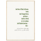 I FELT A FUNERAL IN MY BRAIN - EMILY DICKINSON POEM - KLEX ART