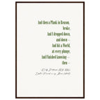 I FELT A FUNERAL IN MY BRAIN - EMILY DICKINSON POEM - KLEX ART