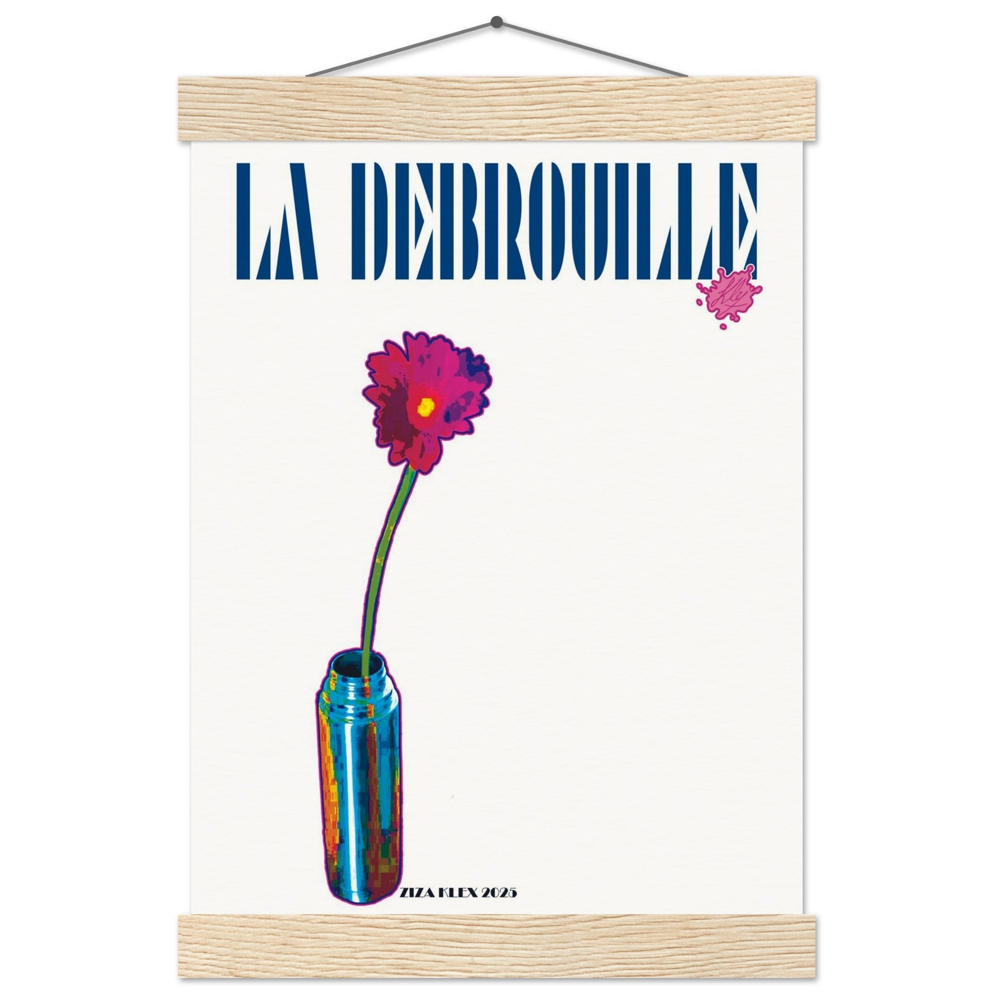 LA DEBROUILLE *dark blue* - KLEX ART
