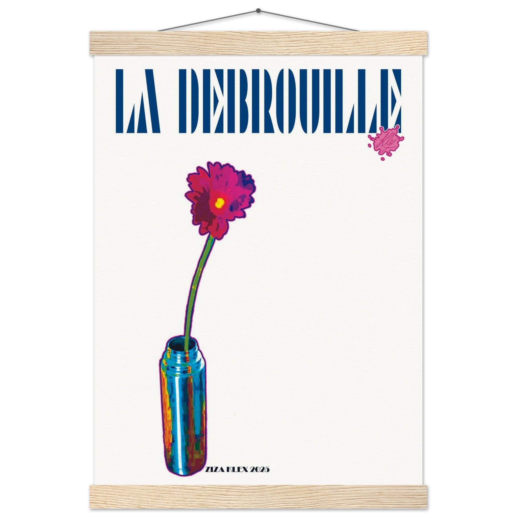 LA DEBROUILLE *dark blue* - KLEX ART