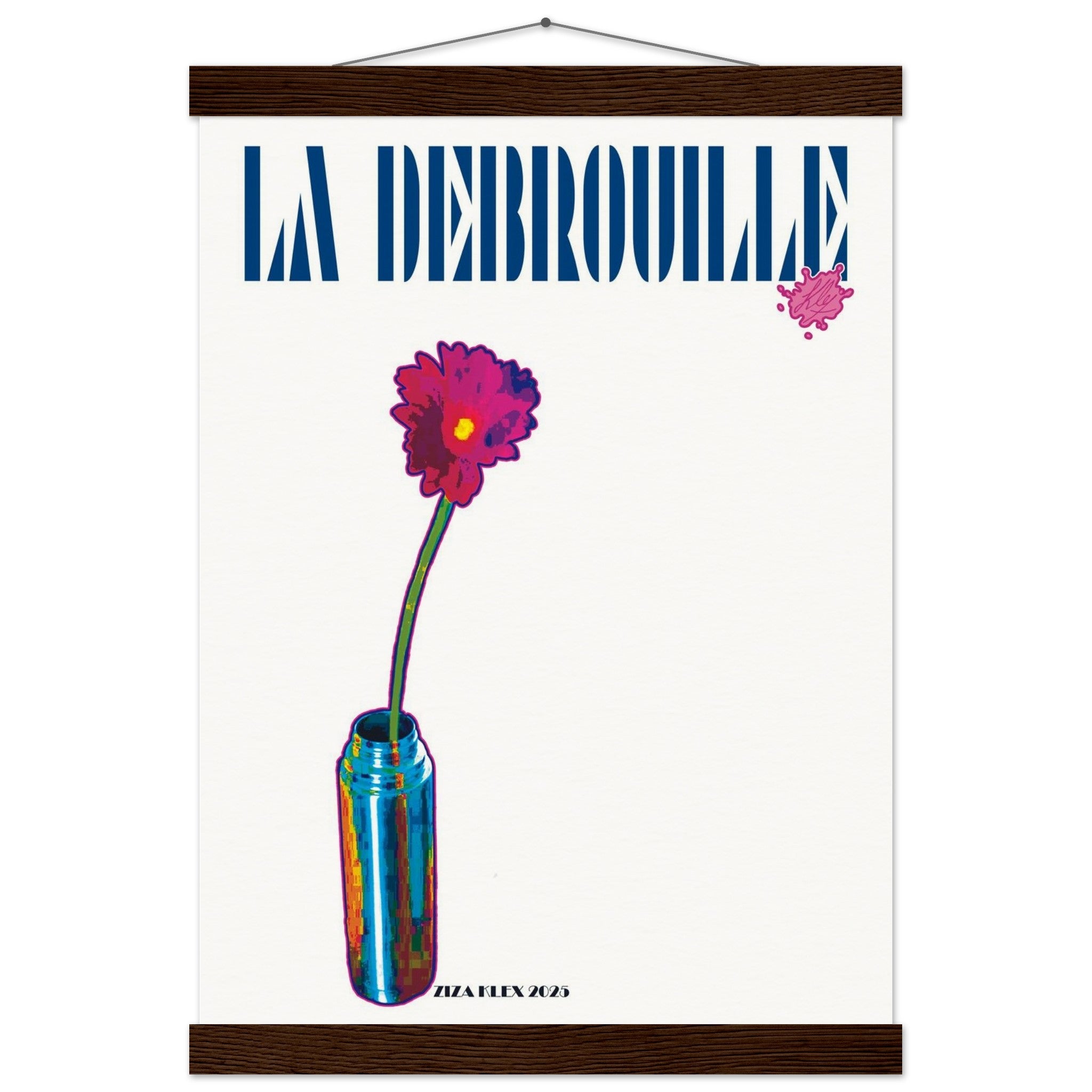 LA DEBROUILLE *dark blue* - KLEX ART