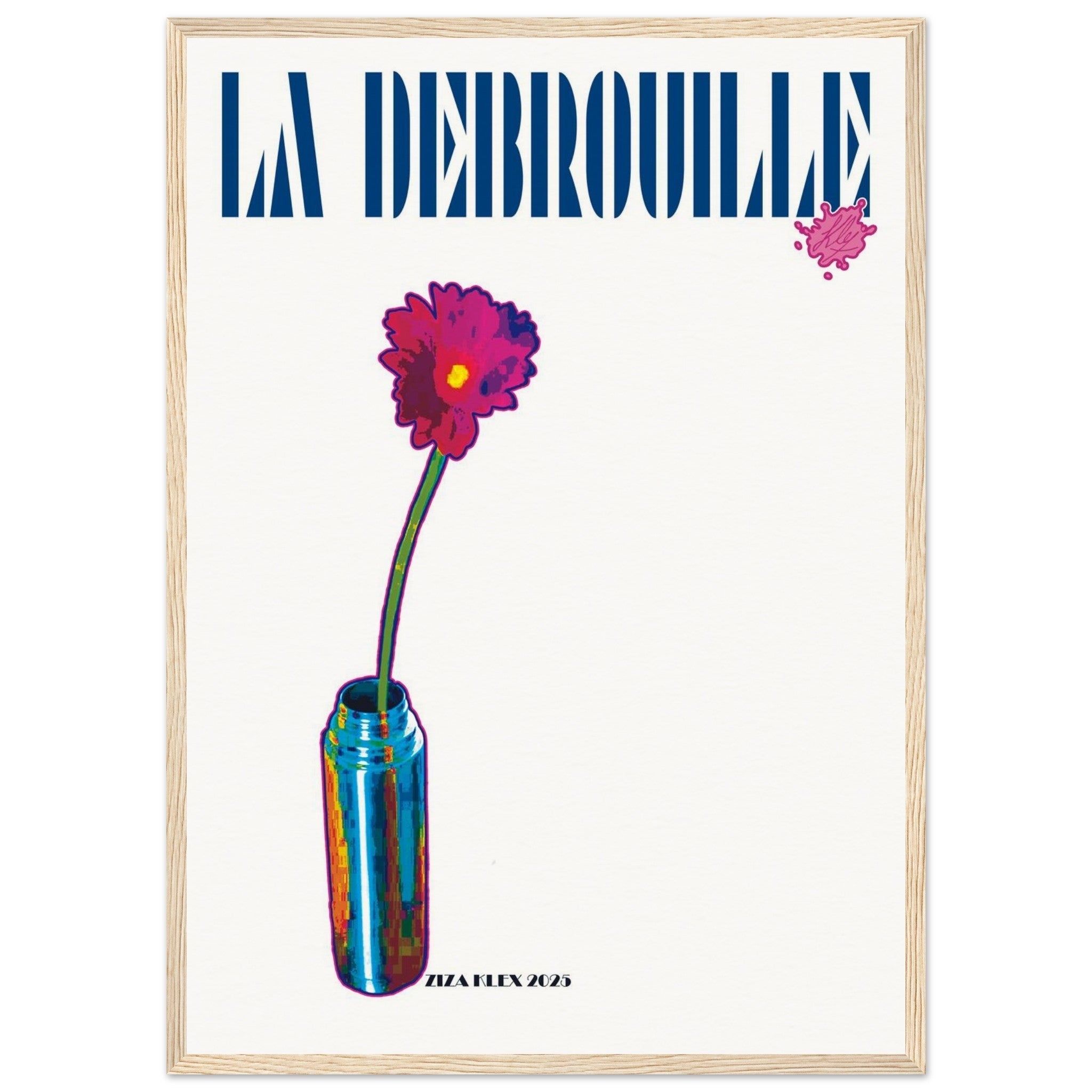 LA DEBROUILLE *dark blue* - KLEX ART