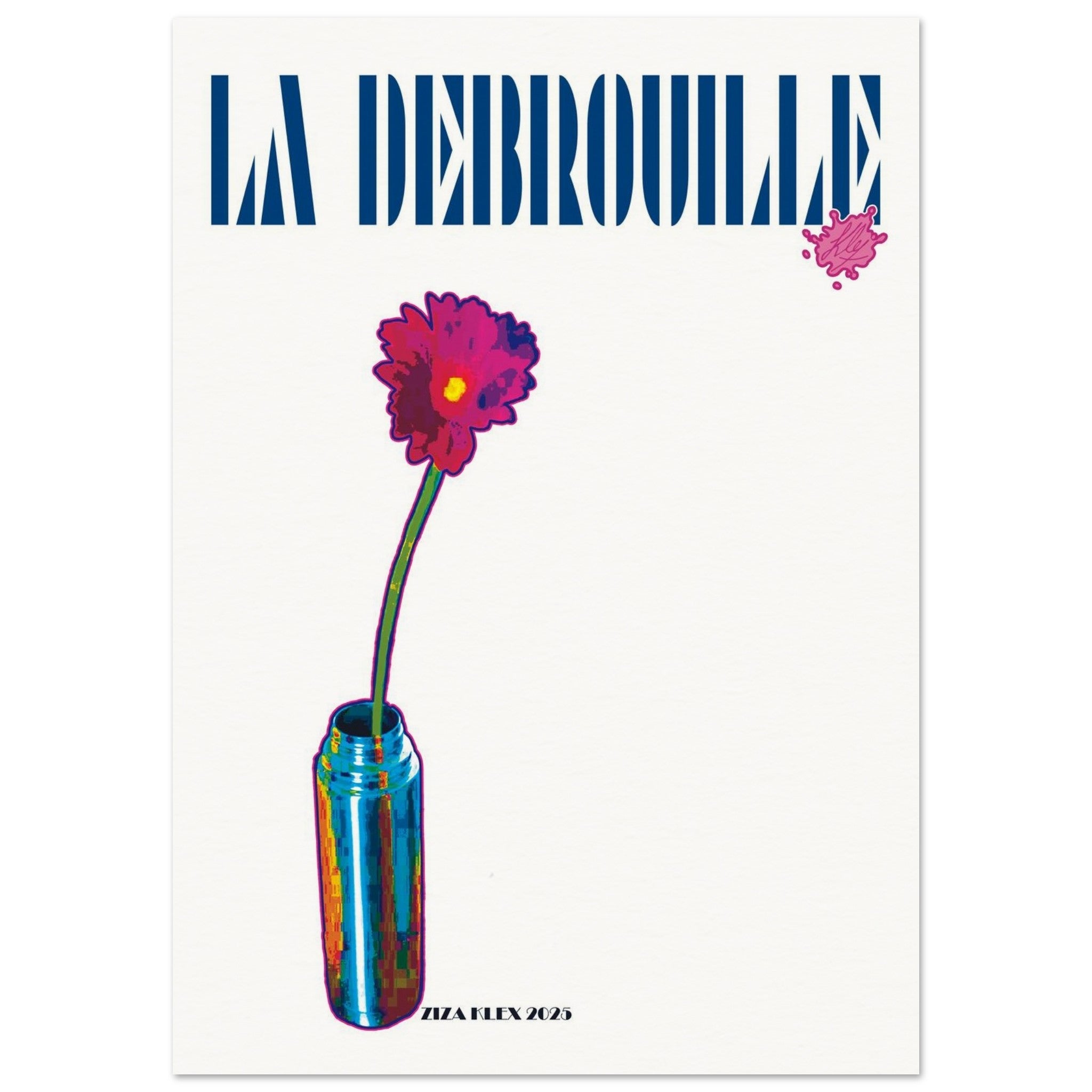 LA DEBROUILLE *dark blue* - KLEX ART