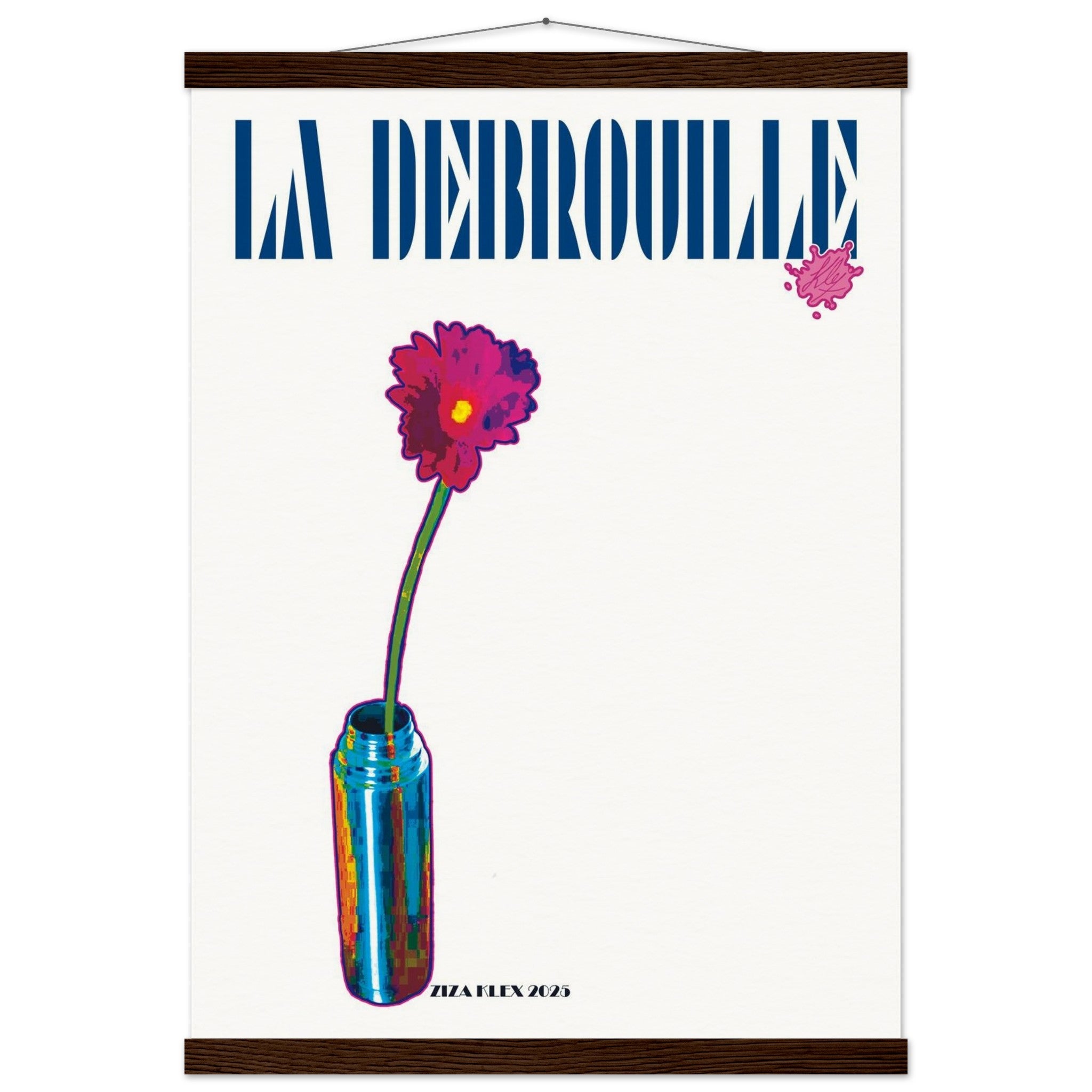 LA DEBROUILLE *dark blue* - KLEX ART