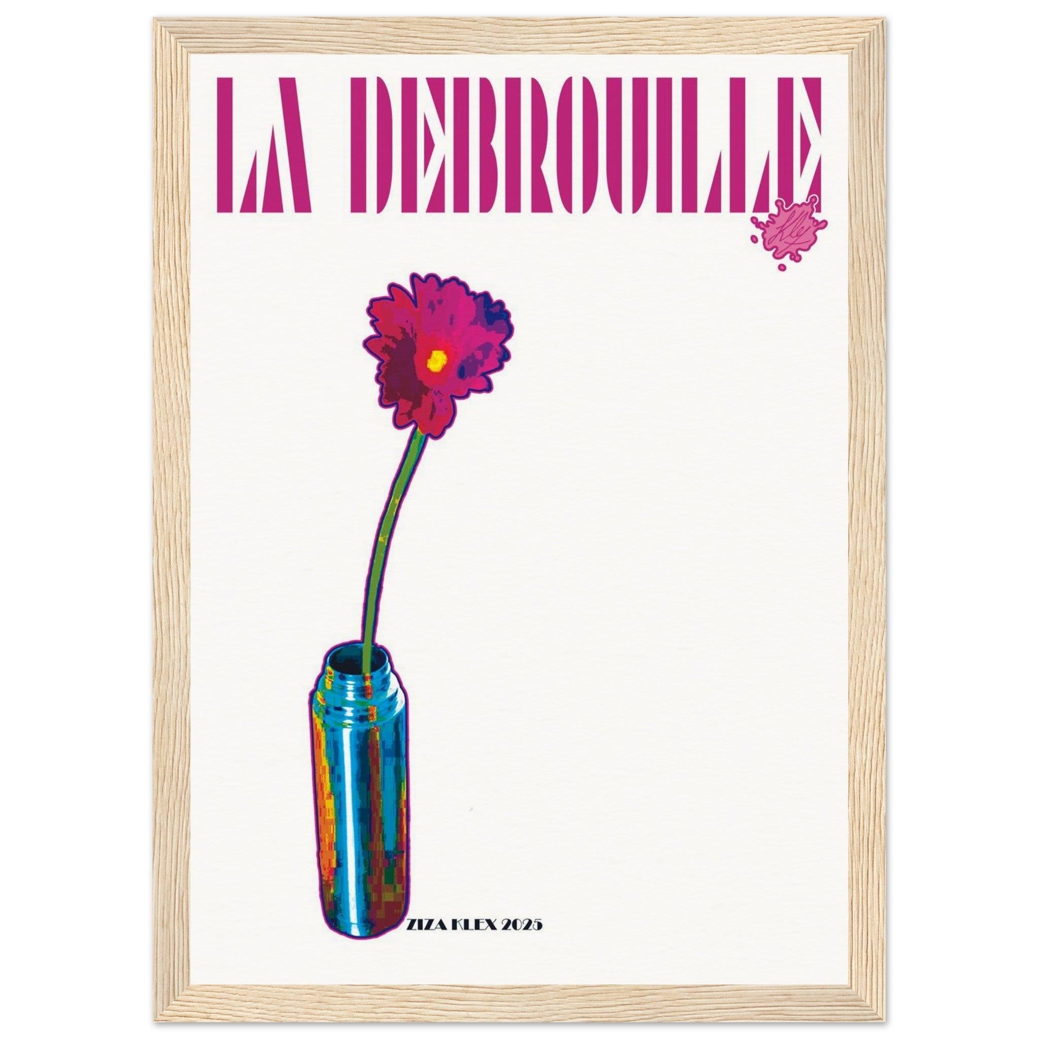 LA DEBROUILLE *pink* - KLEX ART