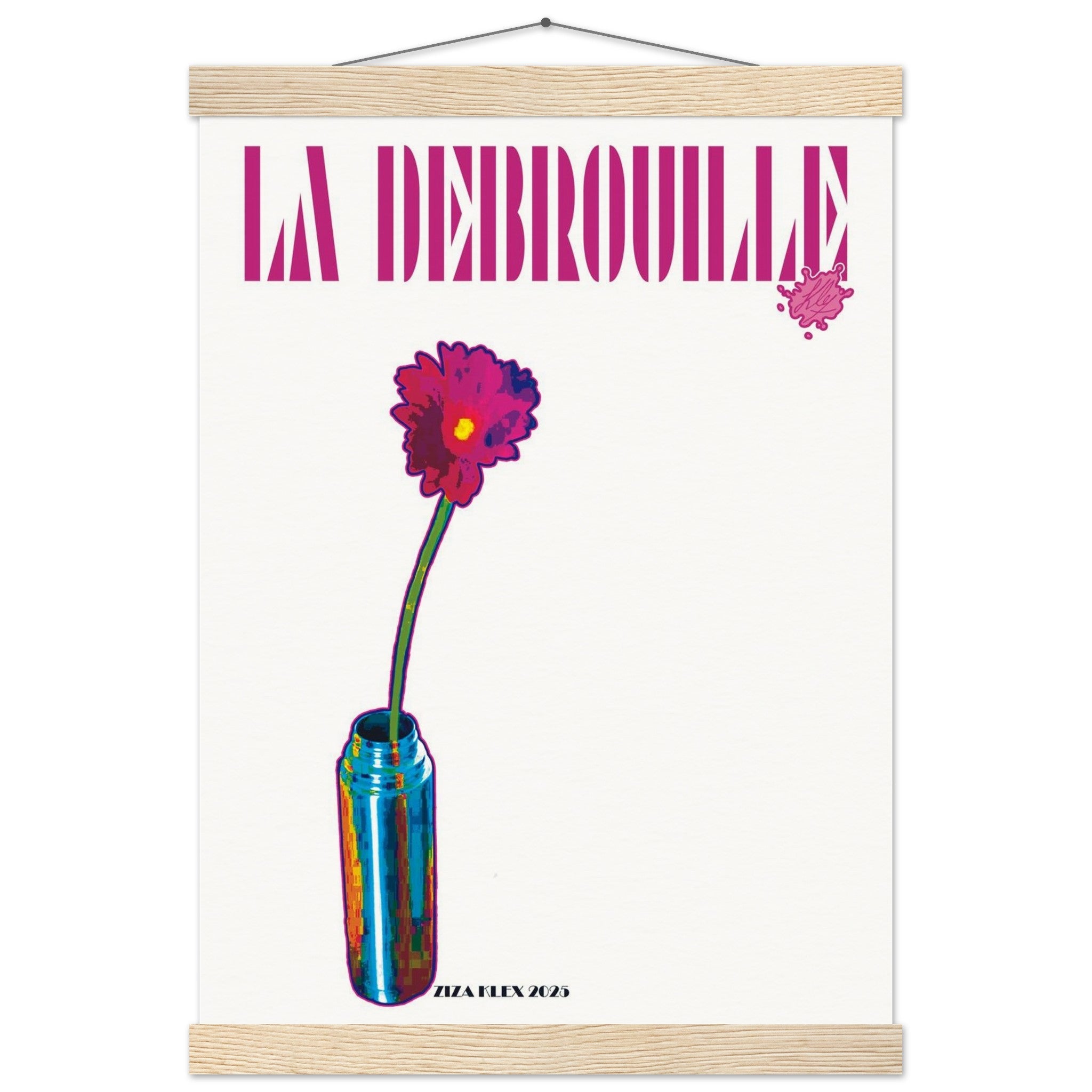 LA DEBROUILLE *pink* - KLEX ART