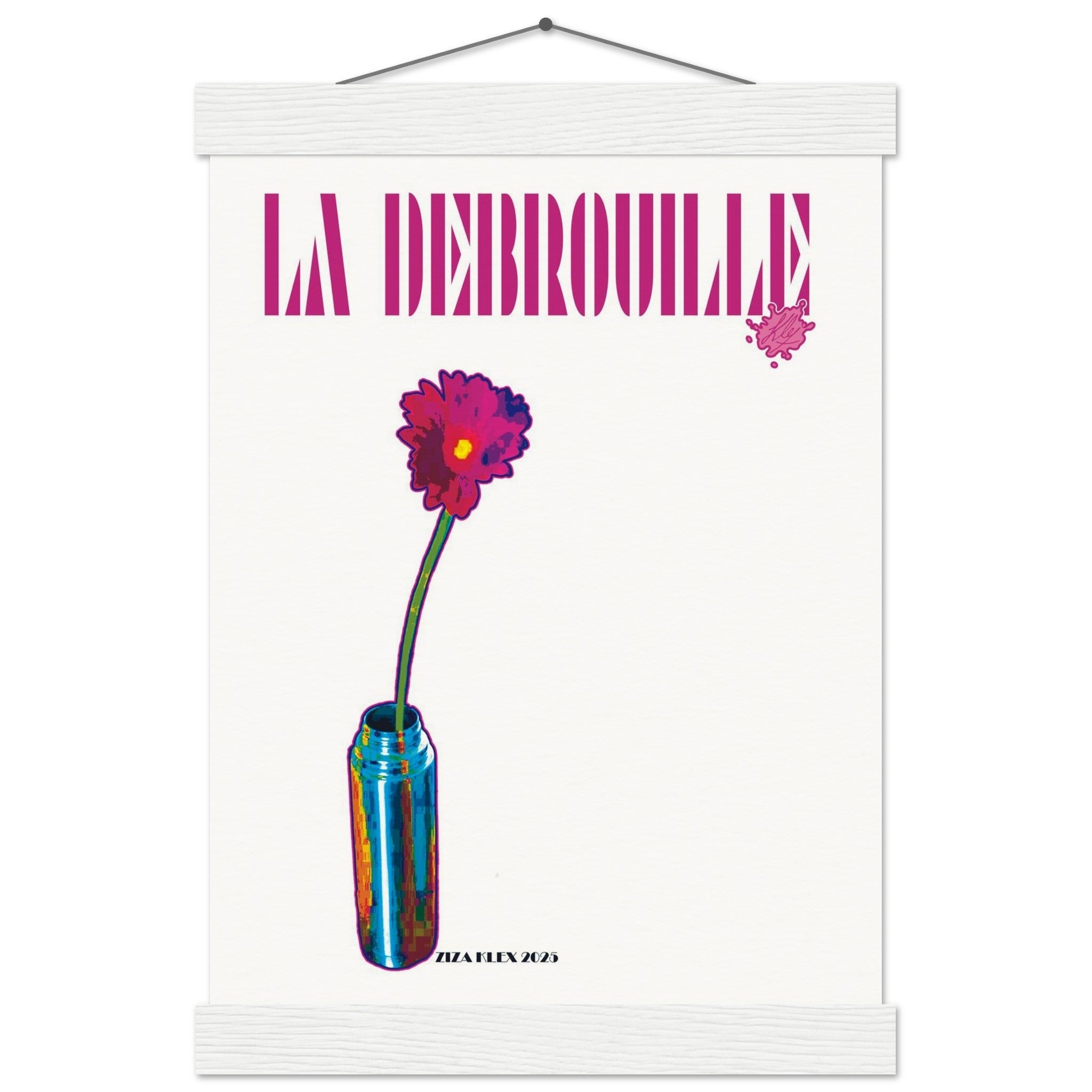LA DEBROUILLE *pink* - KLEX ART