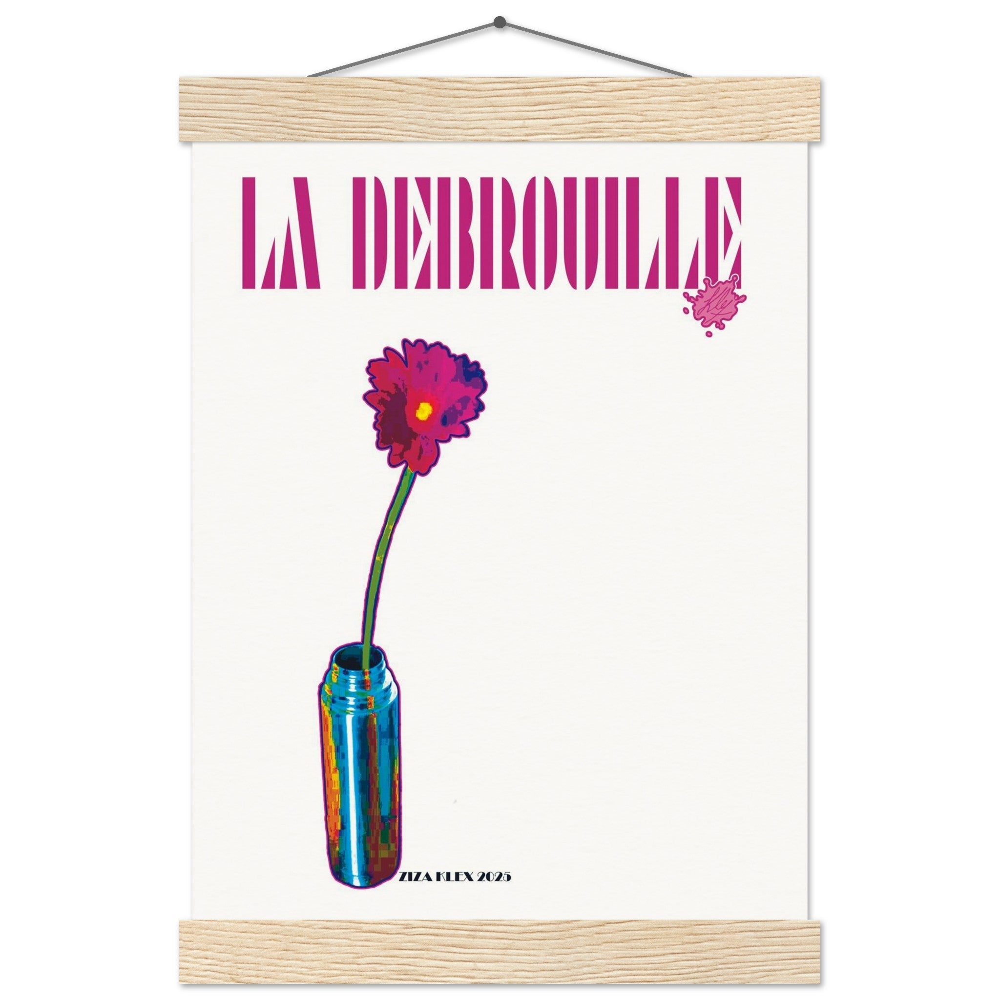 LA DEBROUILLE *pink* - KLEX ART