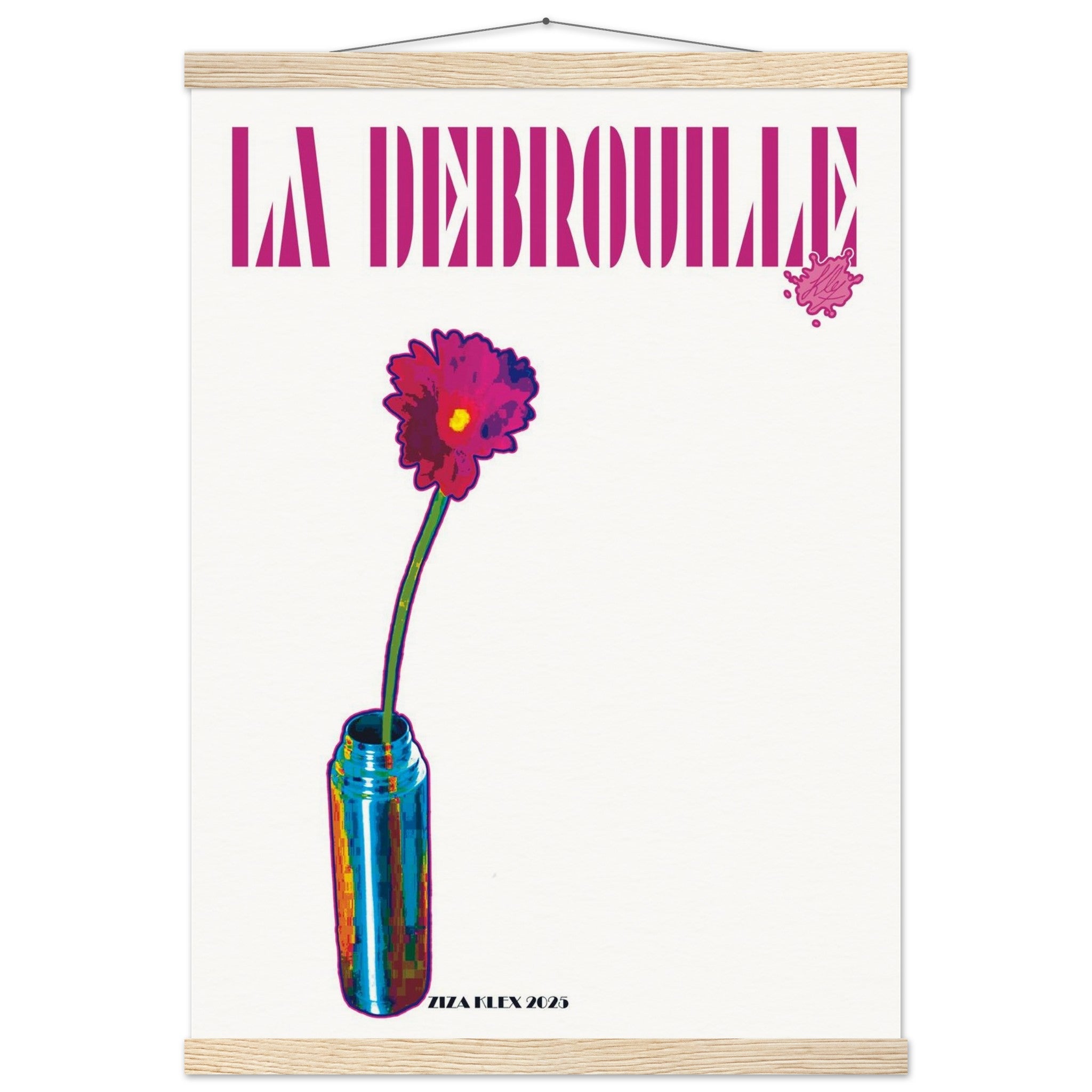 LA DEBROUILLE *pink* - KLEX ART