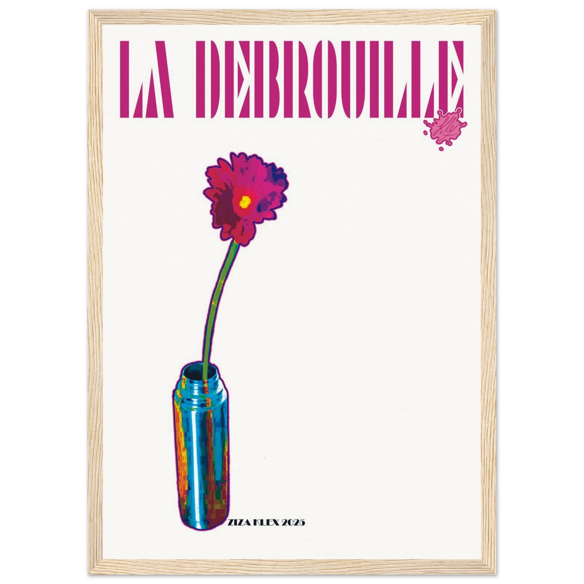 LA DEBROUILLE *pink* - KLEX ART