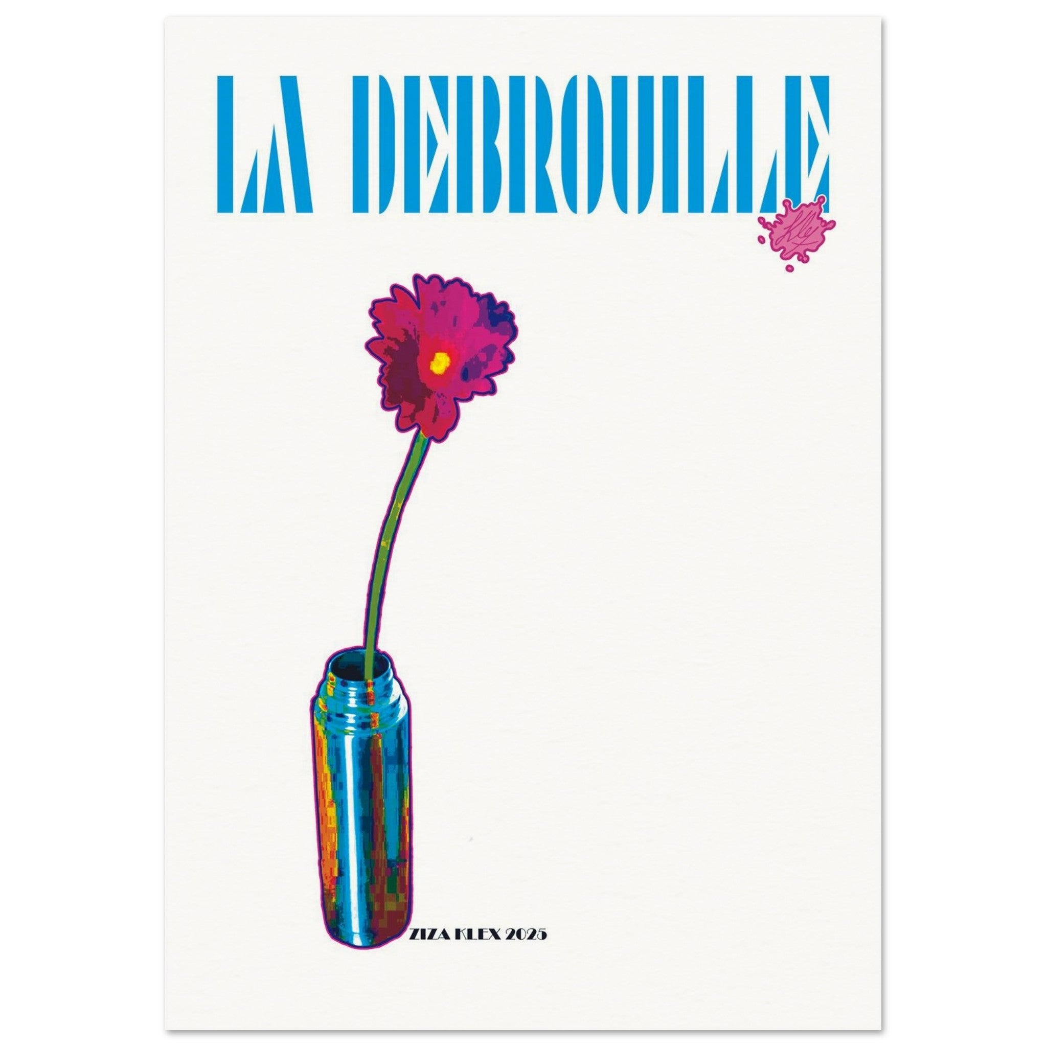 LA DEBROUILLE *sky blue* - KLEX ART