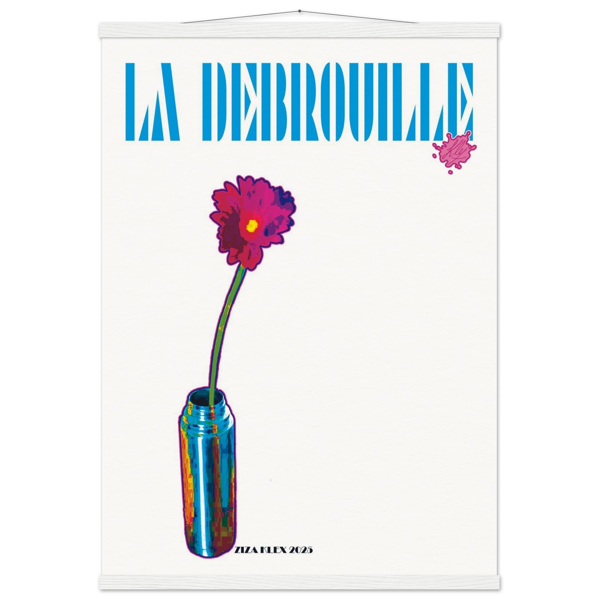 LA DEBROUILLE *sky blue* - KLEX ART