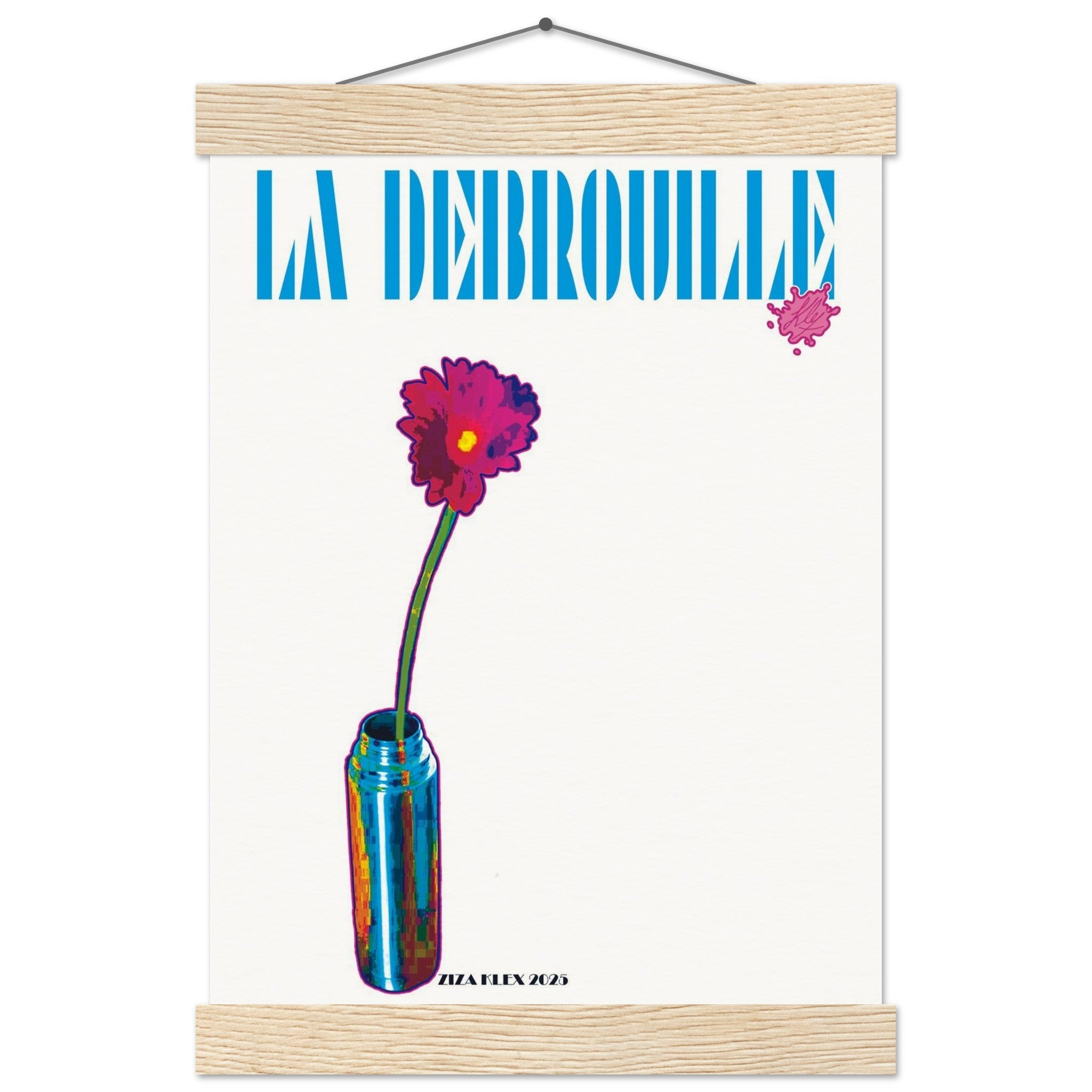 LA DEBROUILLE *sky blue* - KLEX ART