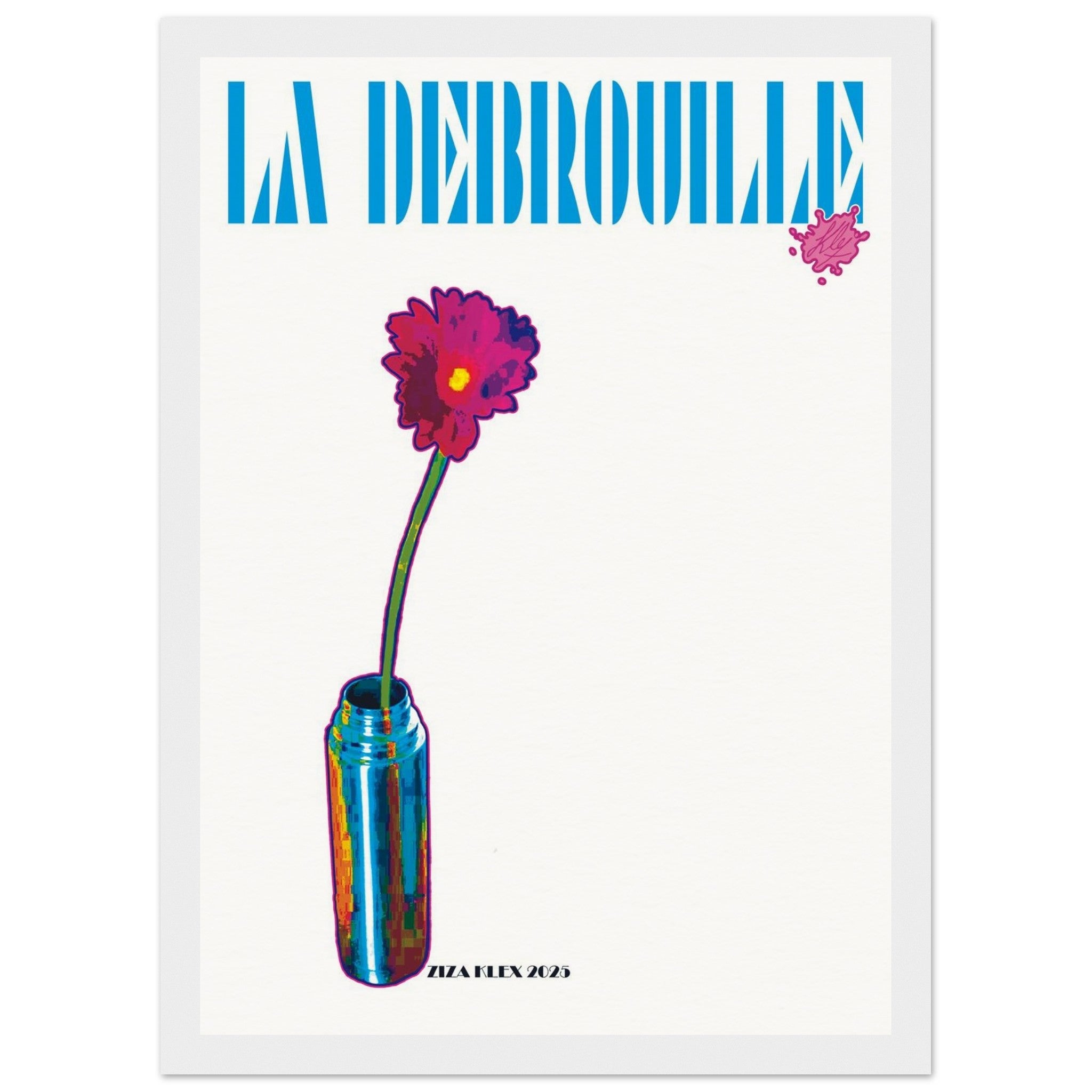 LA DEBROUILLE *sky blue* - KLEX ART