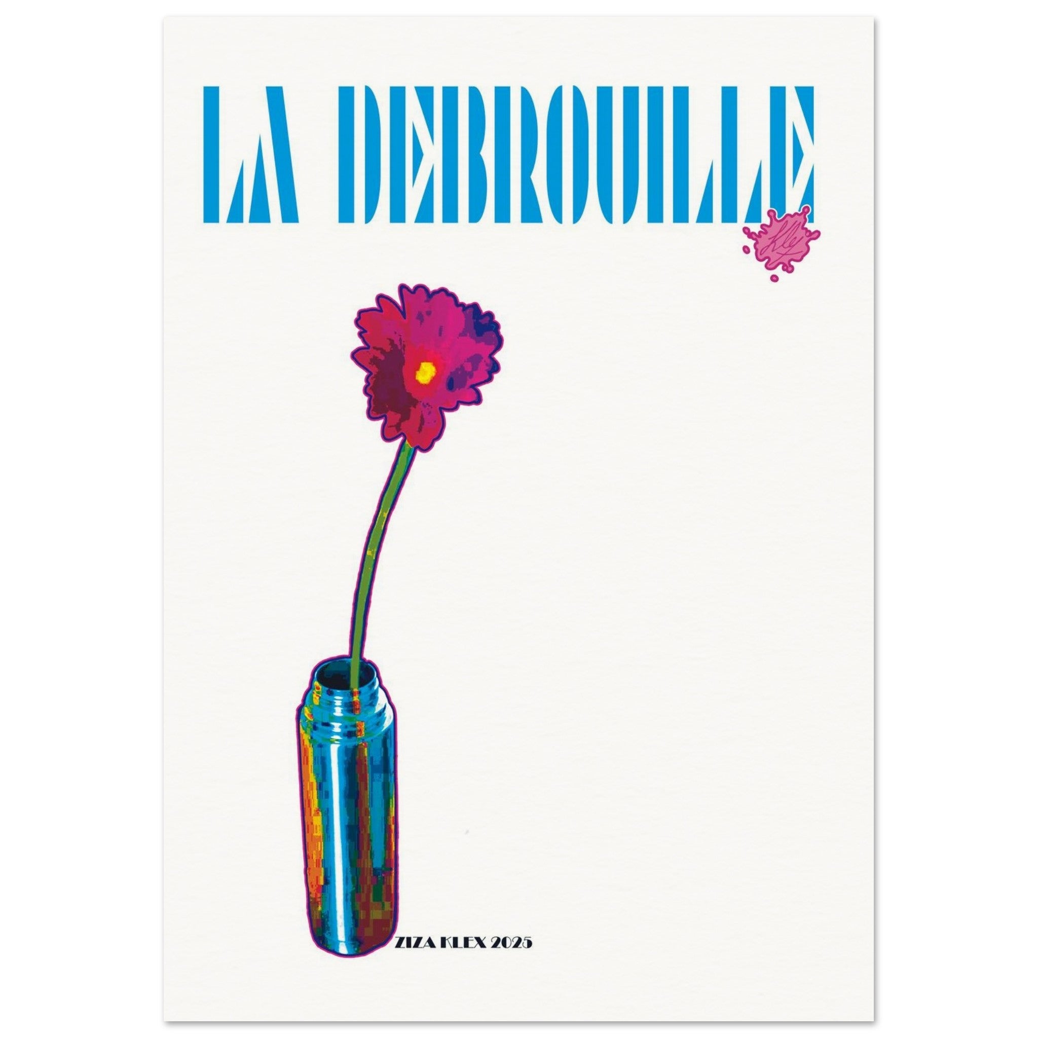 LA DEBROUILLE *sky blue* - KLEX ART