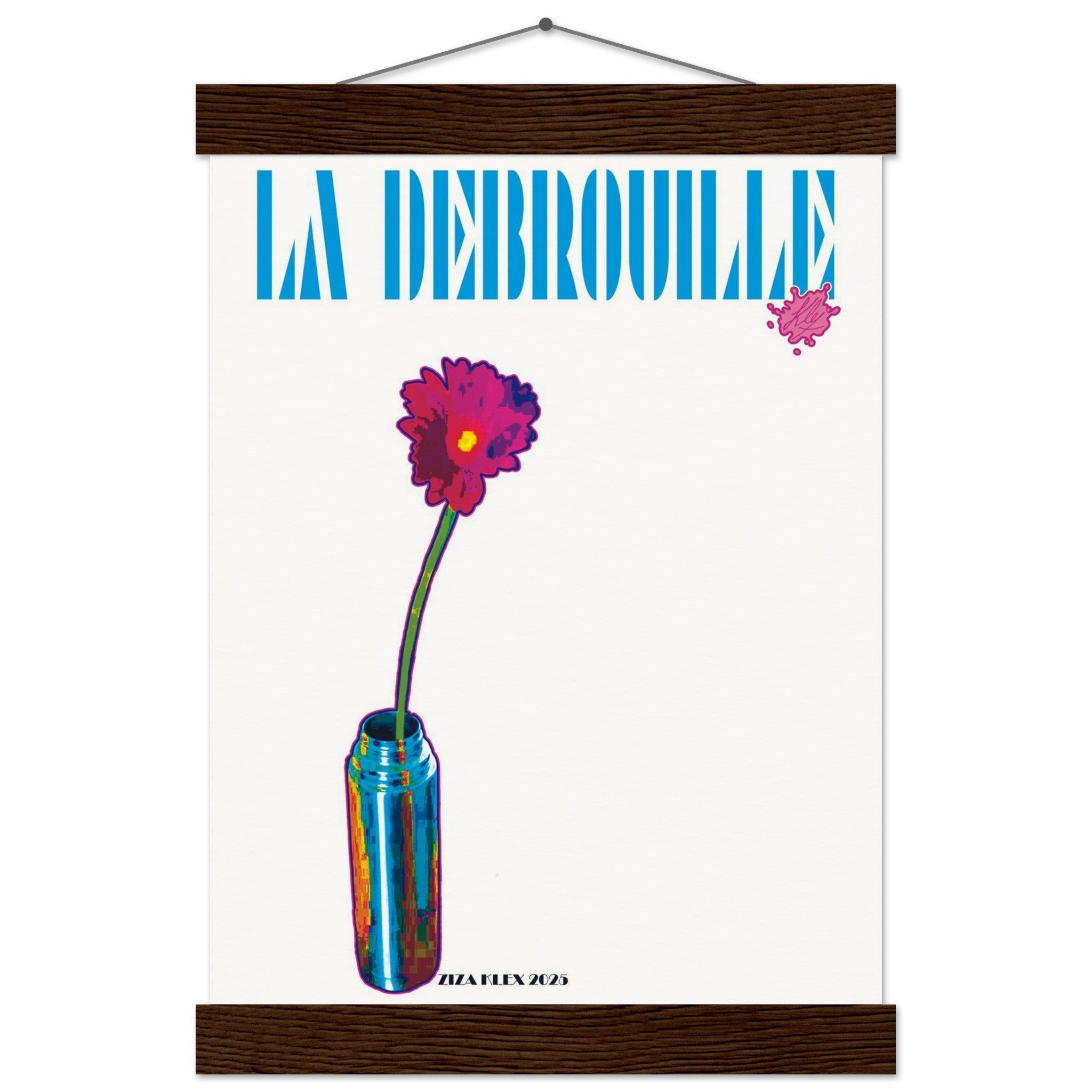 LA DEBROUILLE *sky blue* - KLEX ART