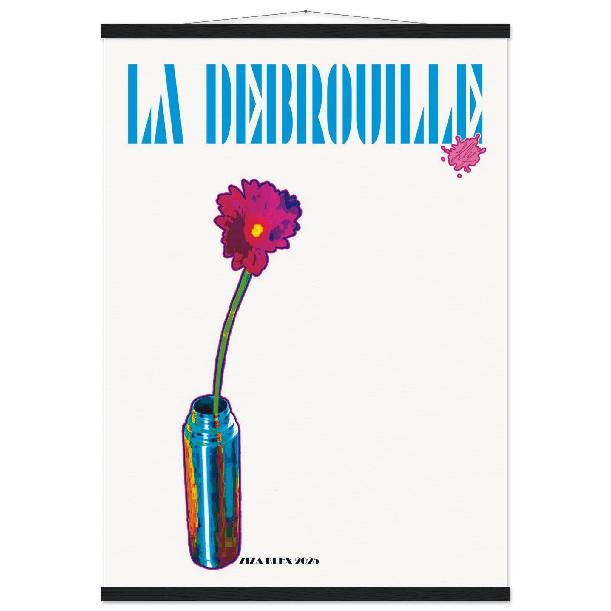 LA DEBROUILLE *sky blue* - KLEX ART