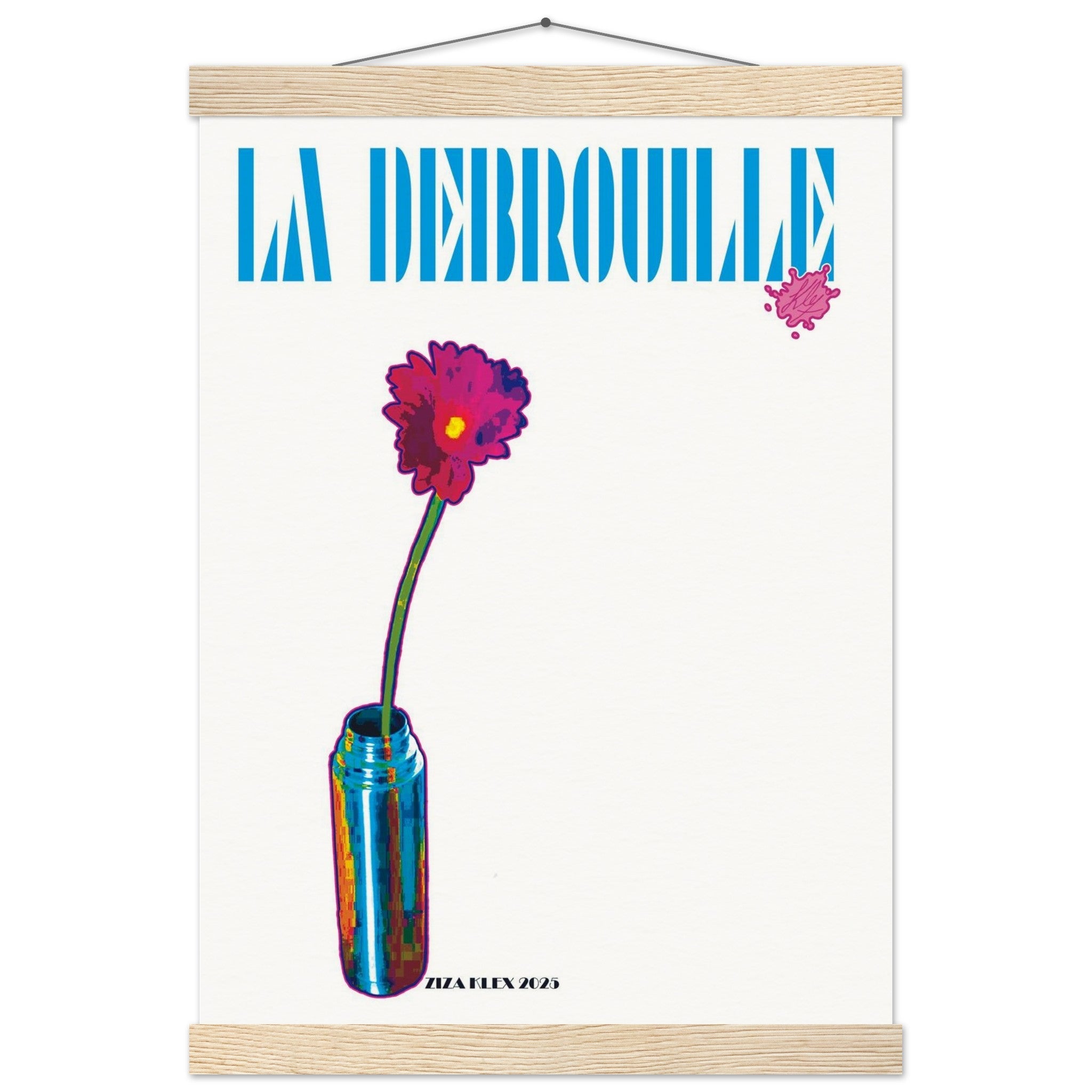 LA DEBROUILLE *sky blue* - KLEX ART