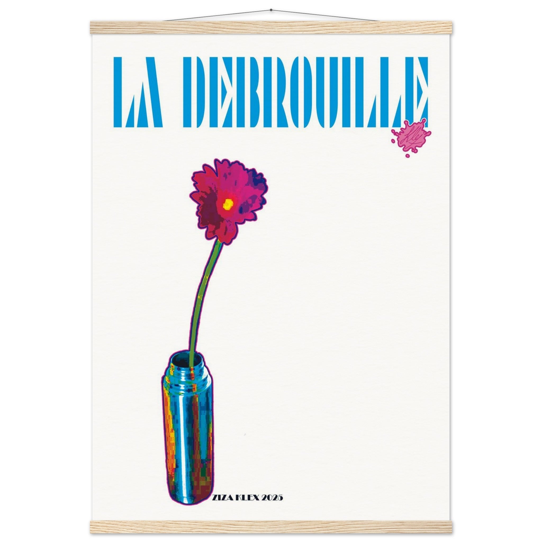 LA DEBROUILLE *sky blue* - KLEX ART