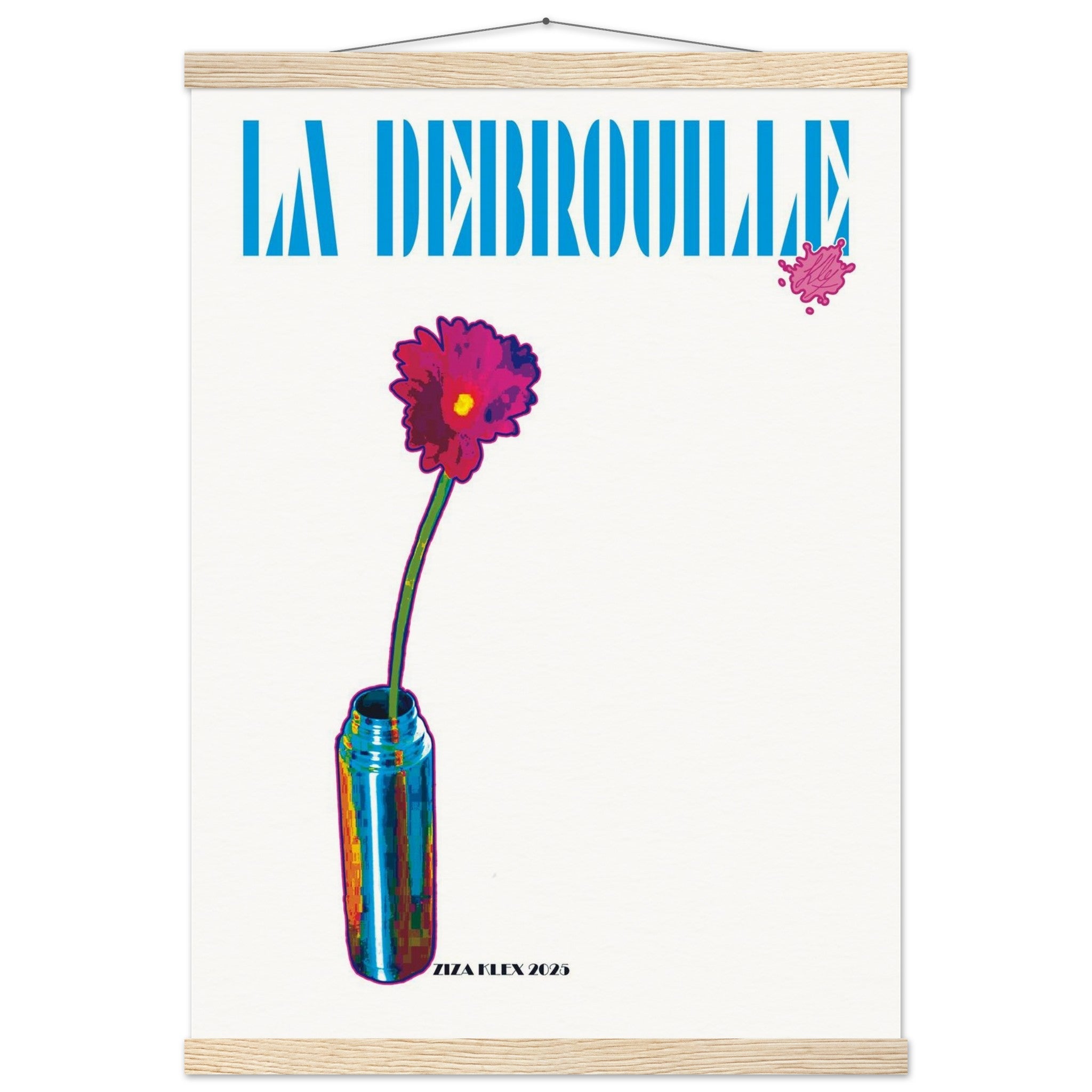 LA DEBROUILLE *sky blue* - KLEX ART