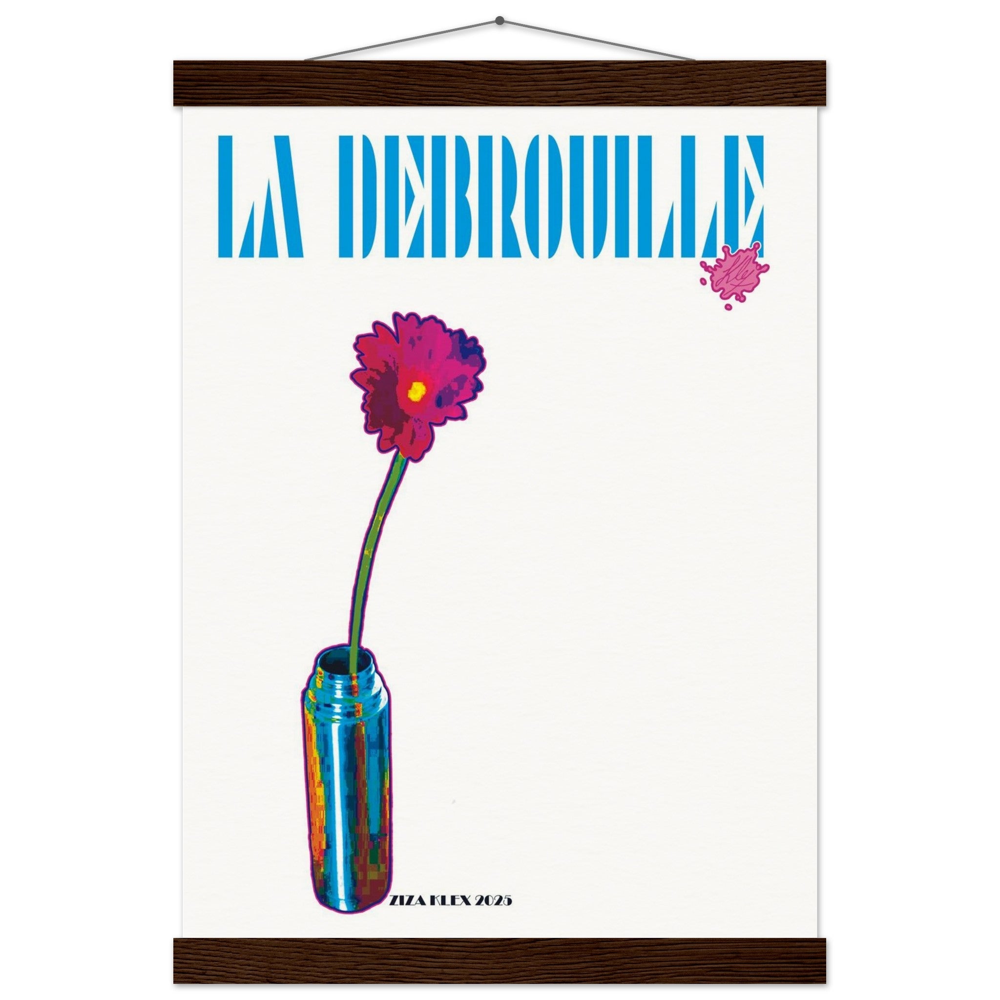 LA DEBROUILLE *sky blue* - KLEX ART