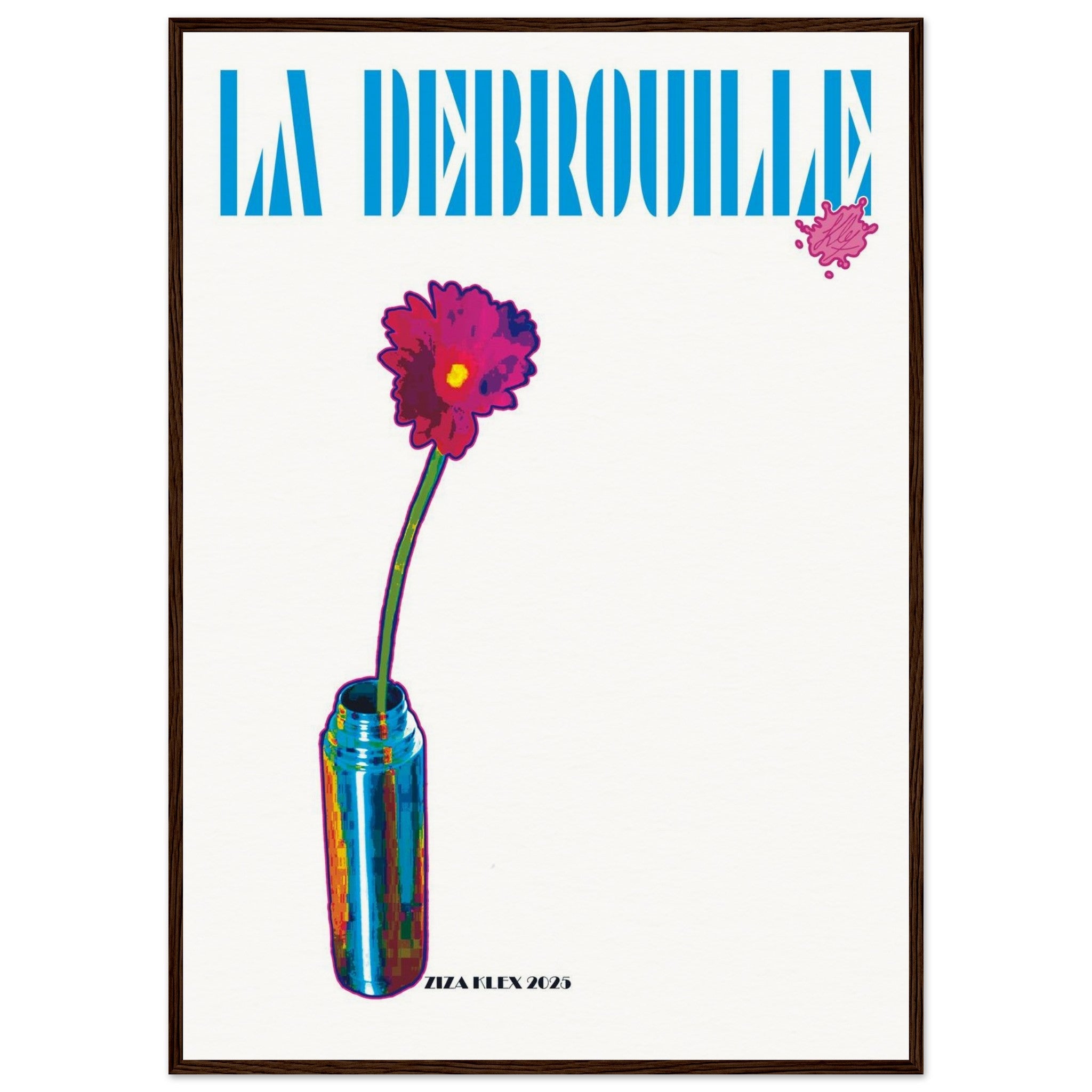LA DEBROUILLE *sky blue* - KLEX ART