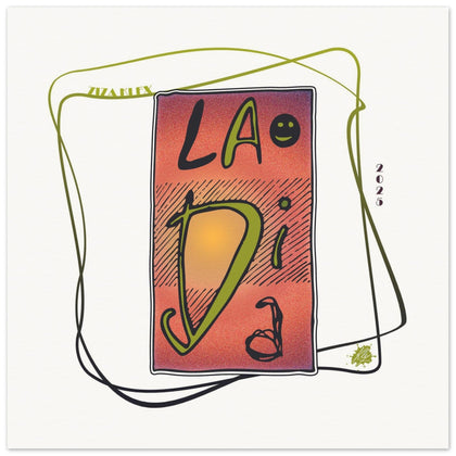 LA DI DA *fire red* - KLEX ART
