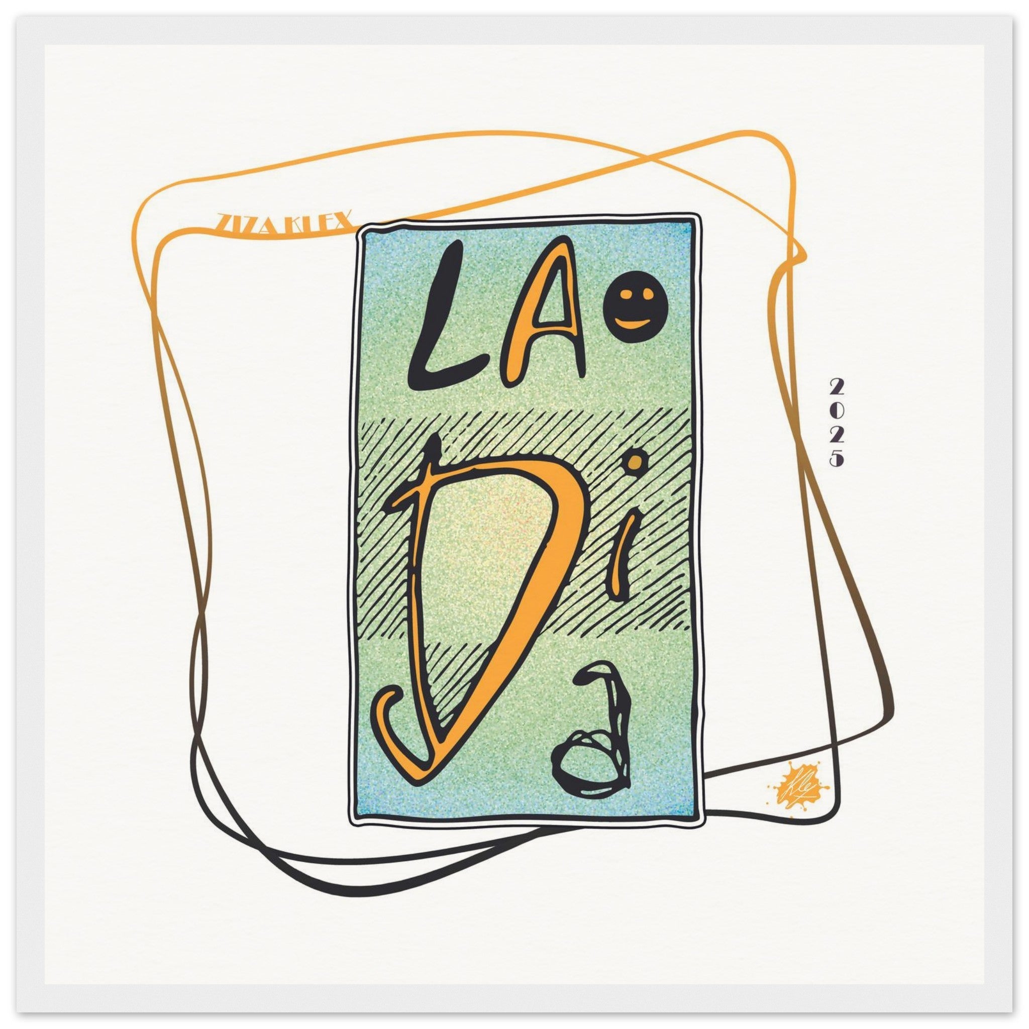LA DI DA *yellow* - KLEX ART