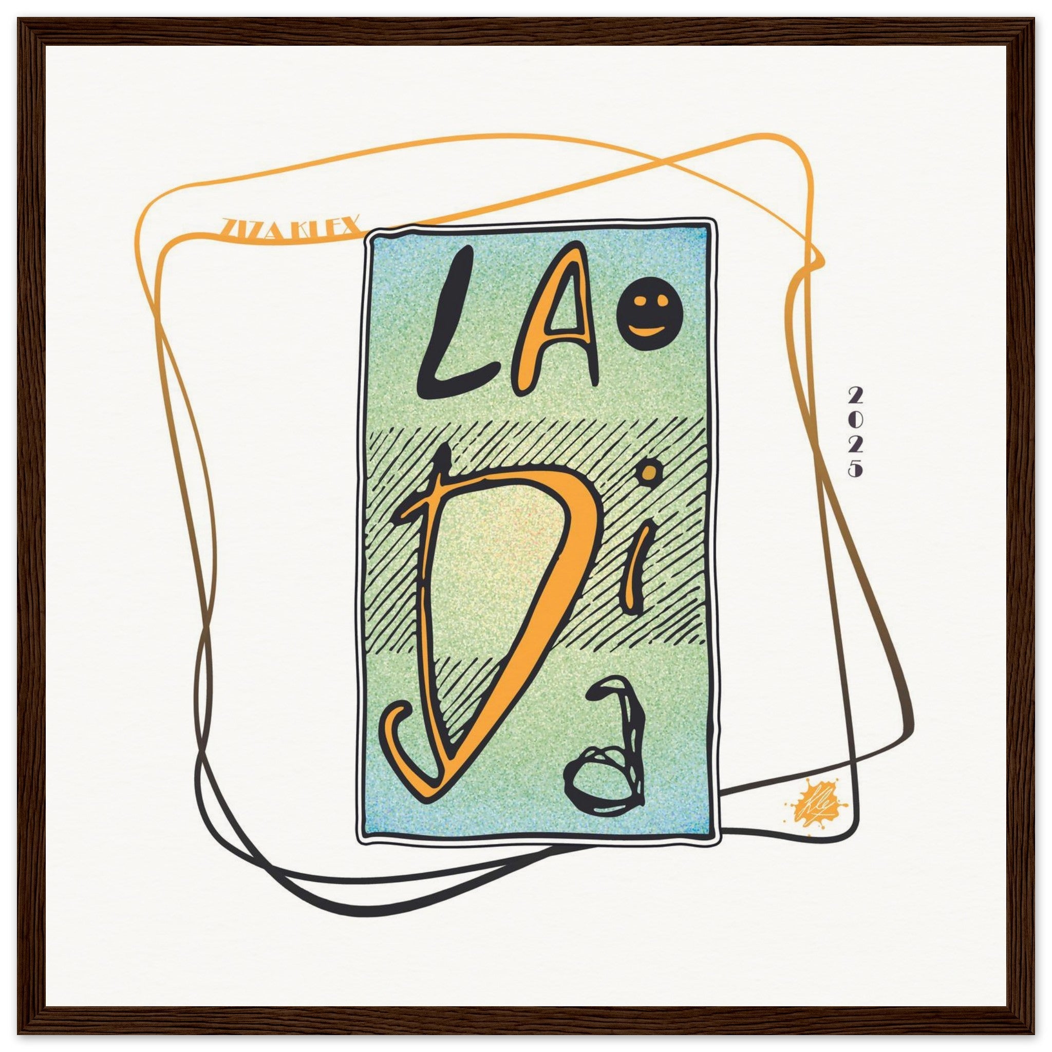 LA DI DA *yellow* - KLEX ART