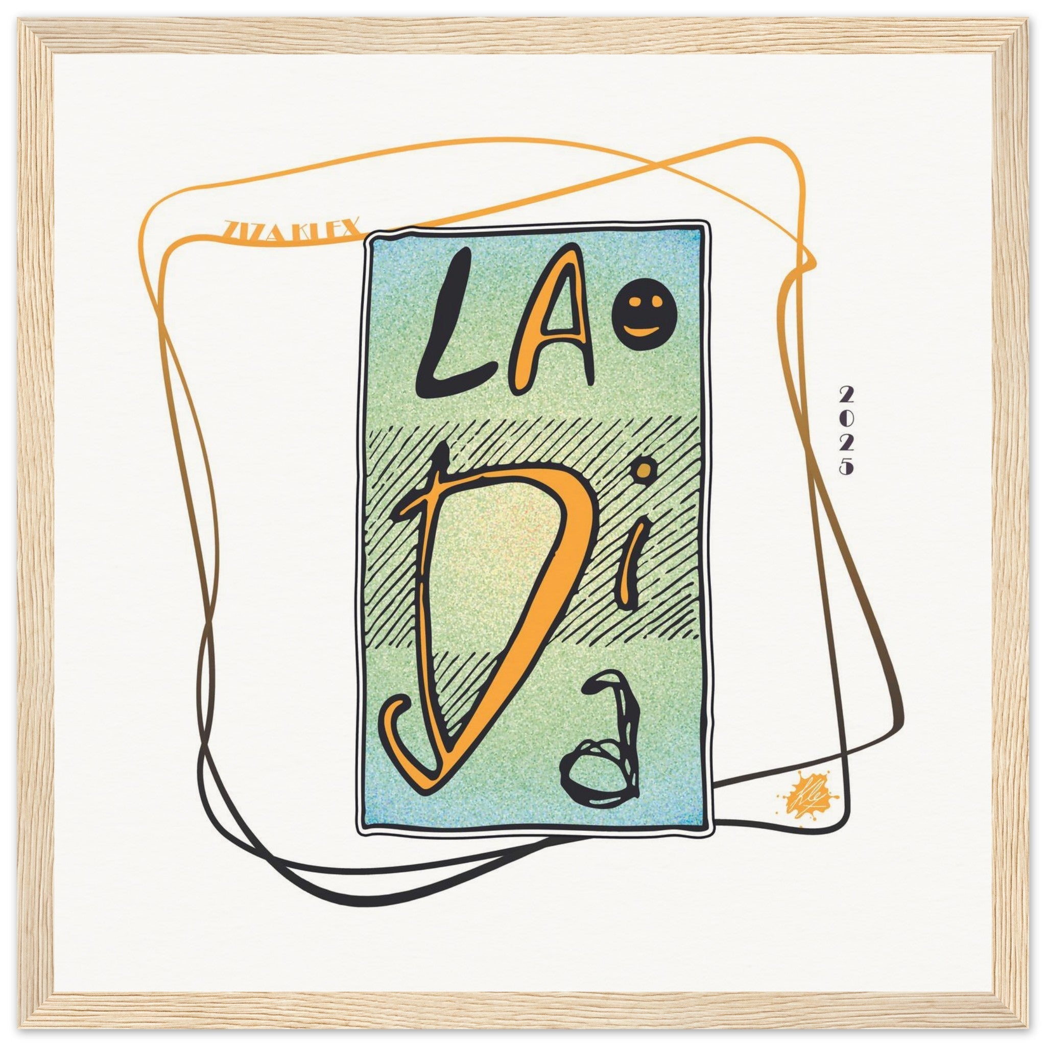 LA DI DA *yellow* - KLEX ART
