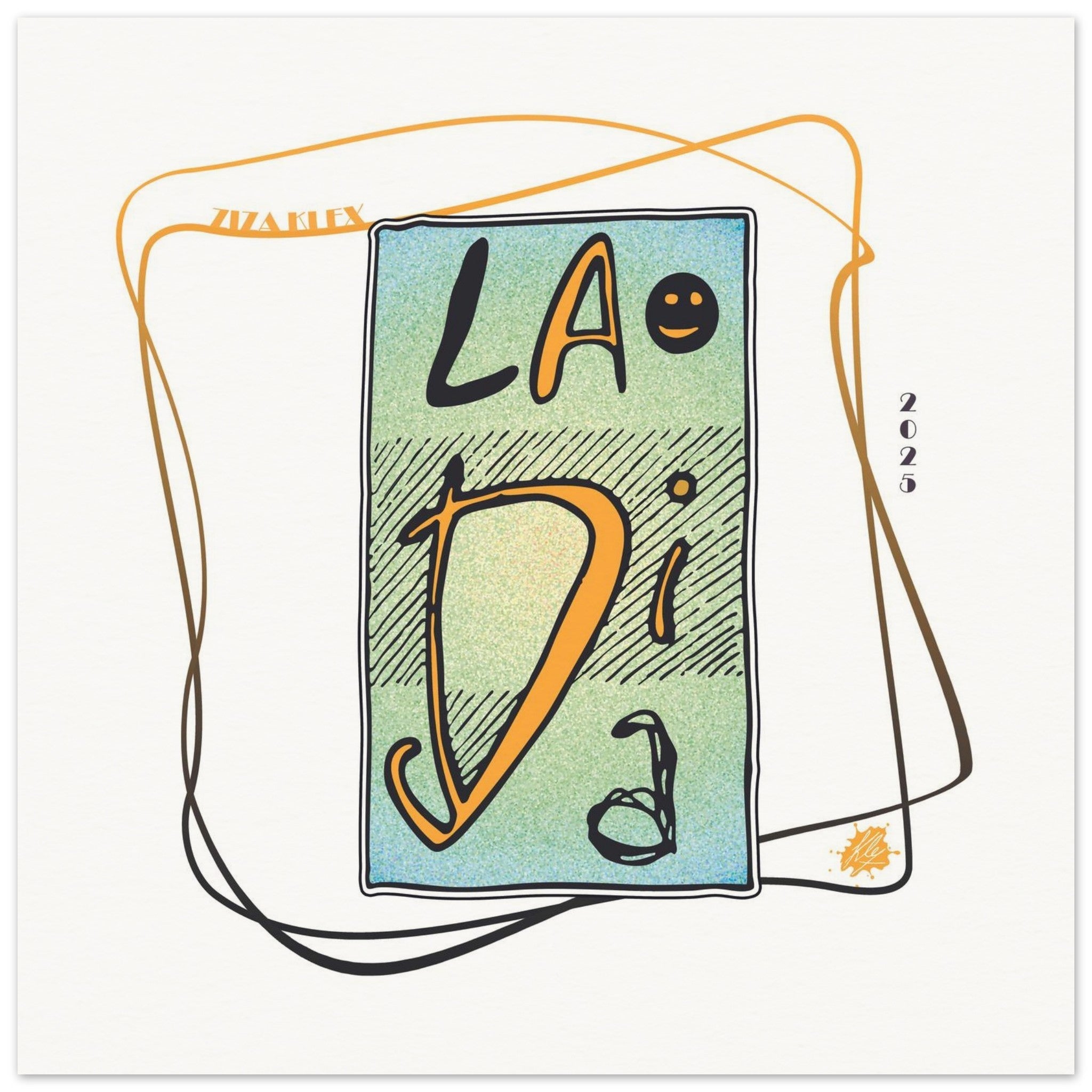 LA DI DA *yellow* - KLEX ART