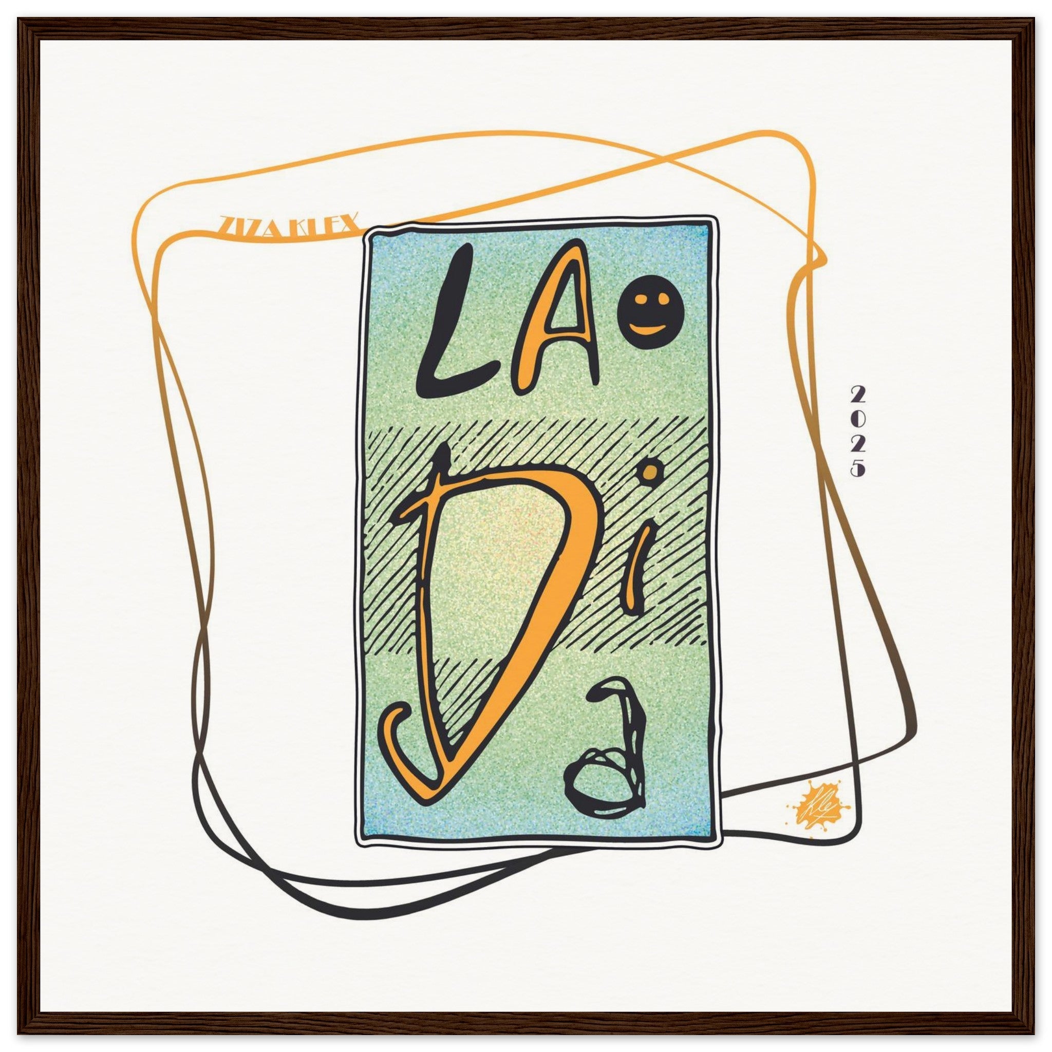 LA DI DA *yellow* - KLEX ART