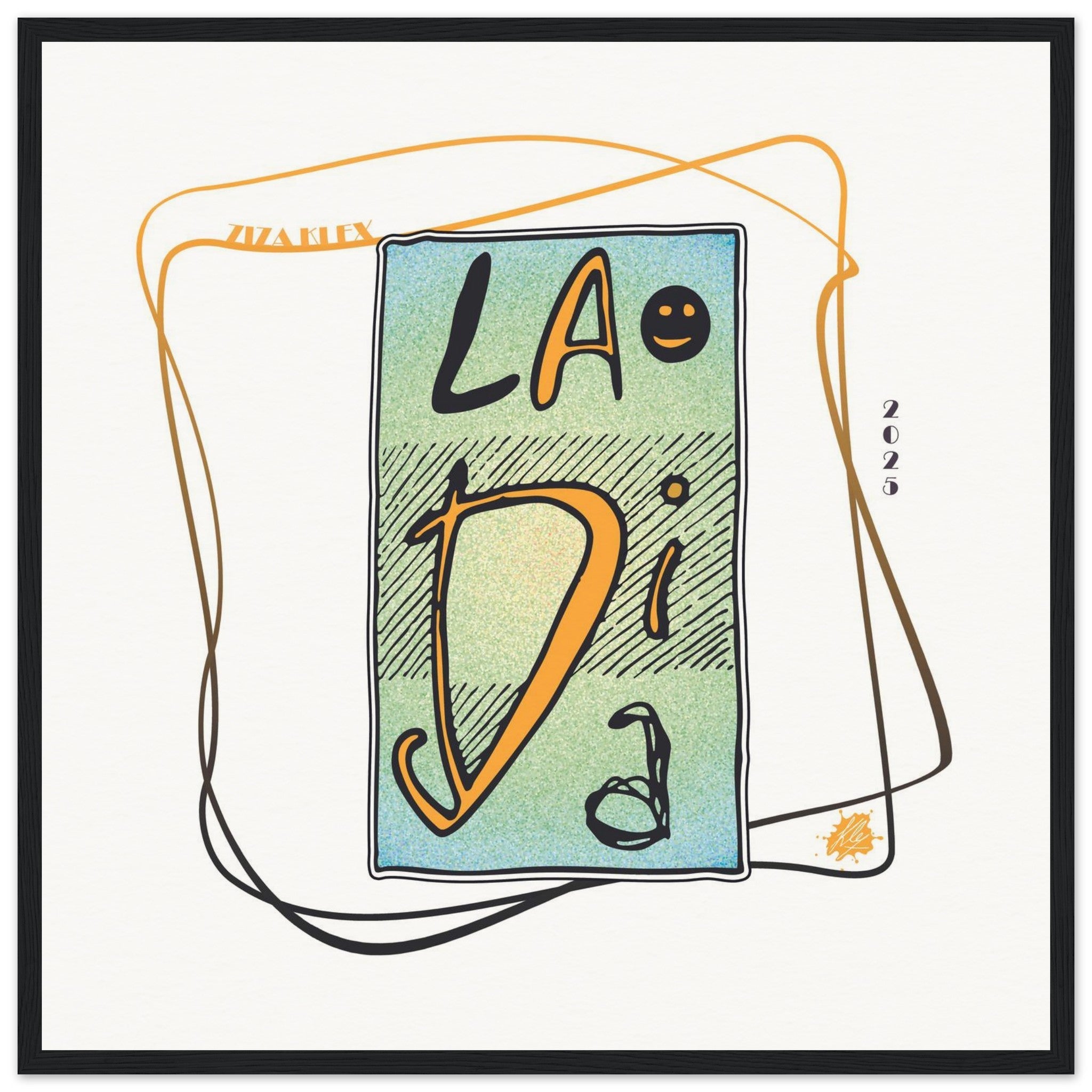 LA DI DA *yellow* - KLEX ART