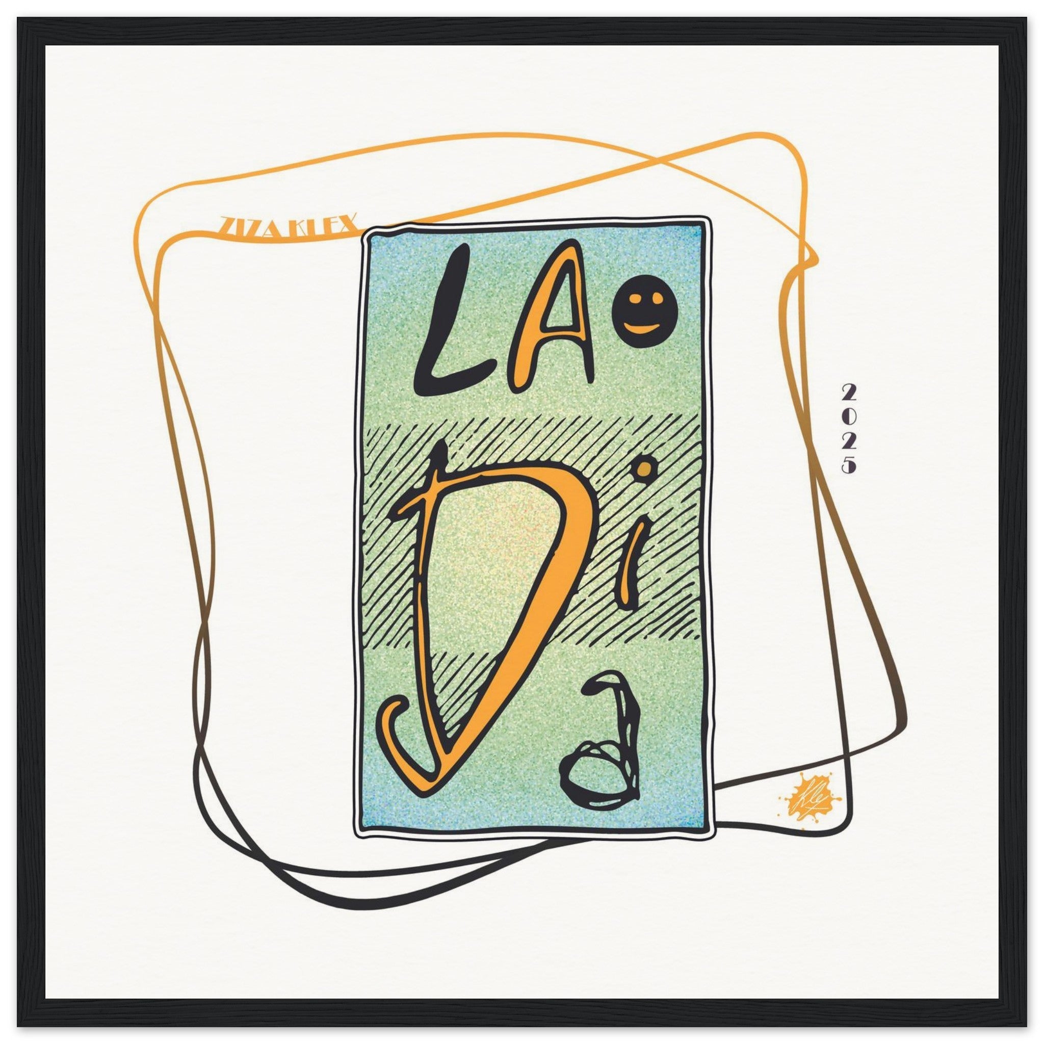 LA DI DA *yellow* - KLEX ART