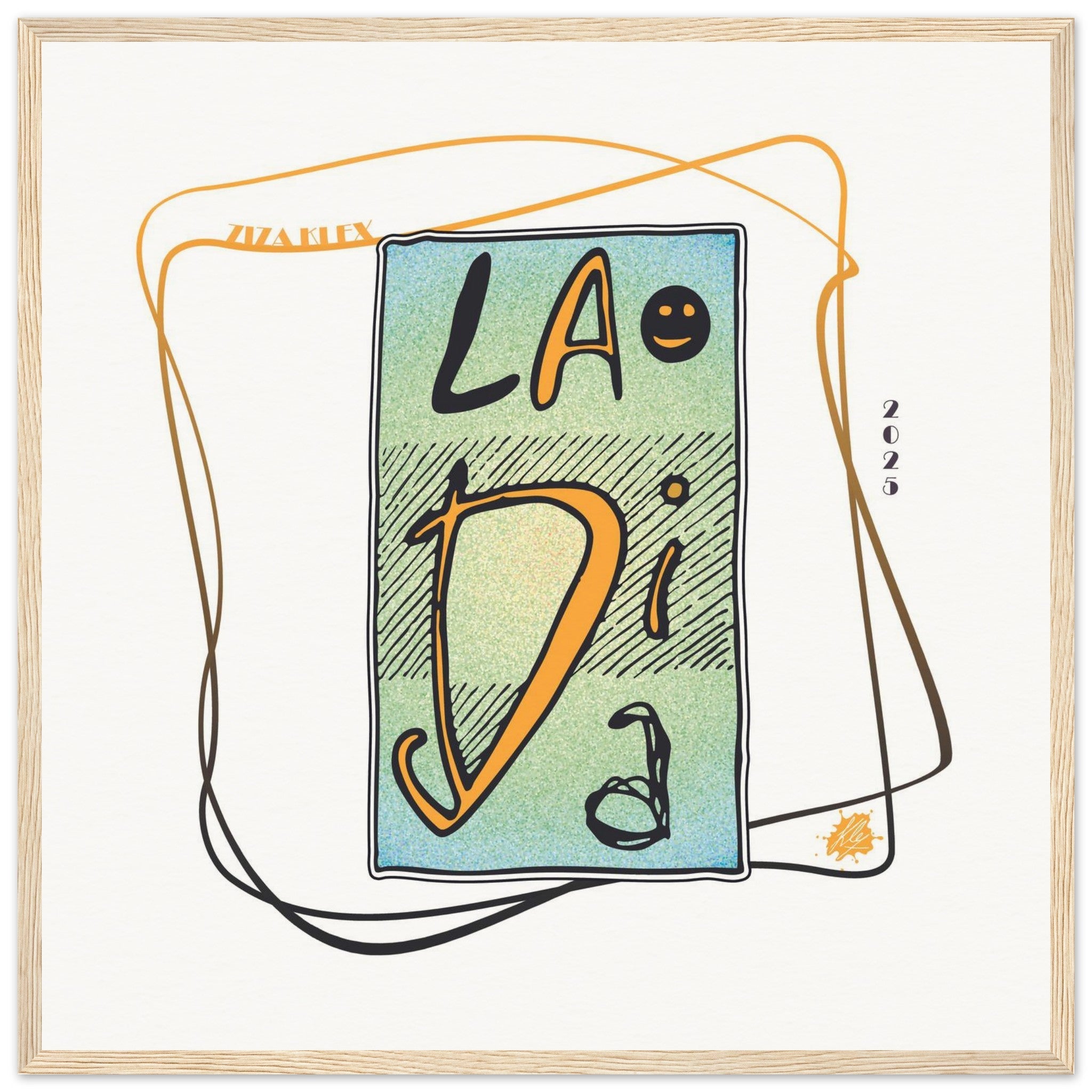 LA DI DA *yellow* - KLEX ART