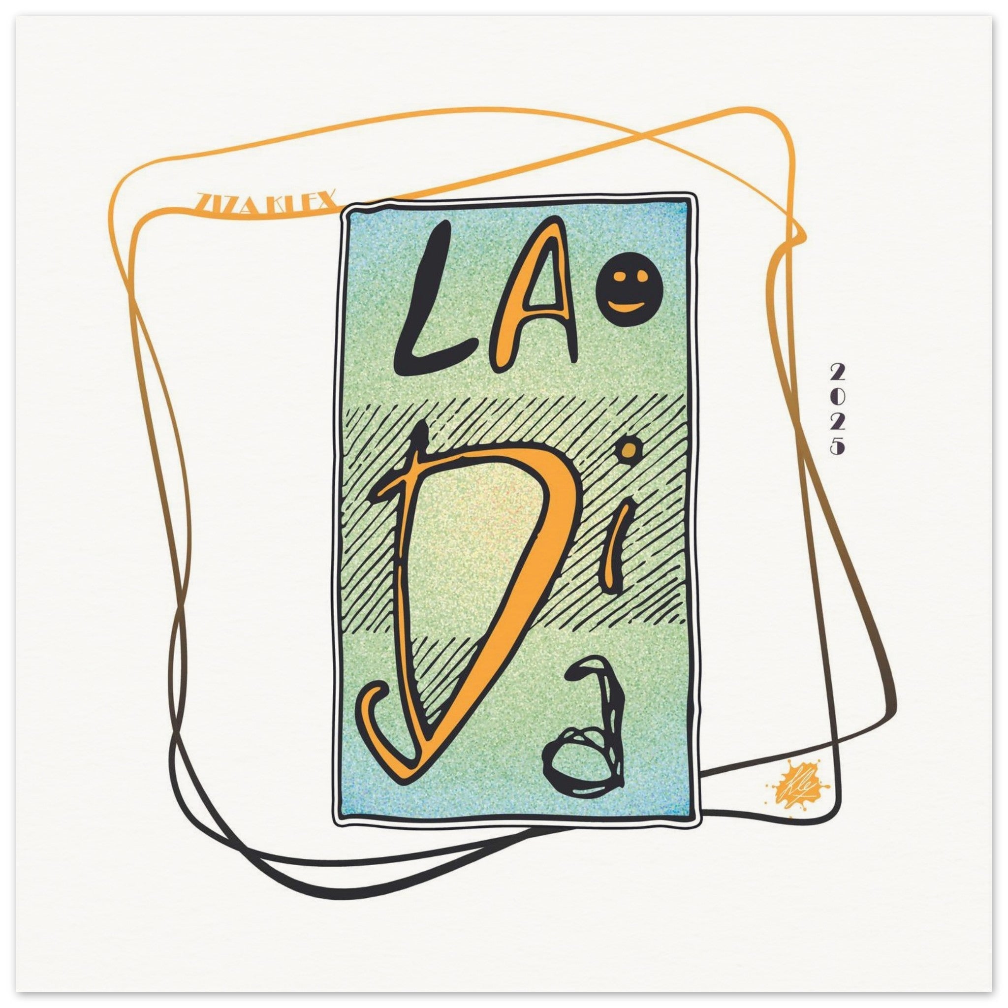 LA DI DA *yellow* - KLEX ART
