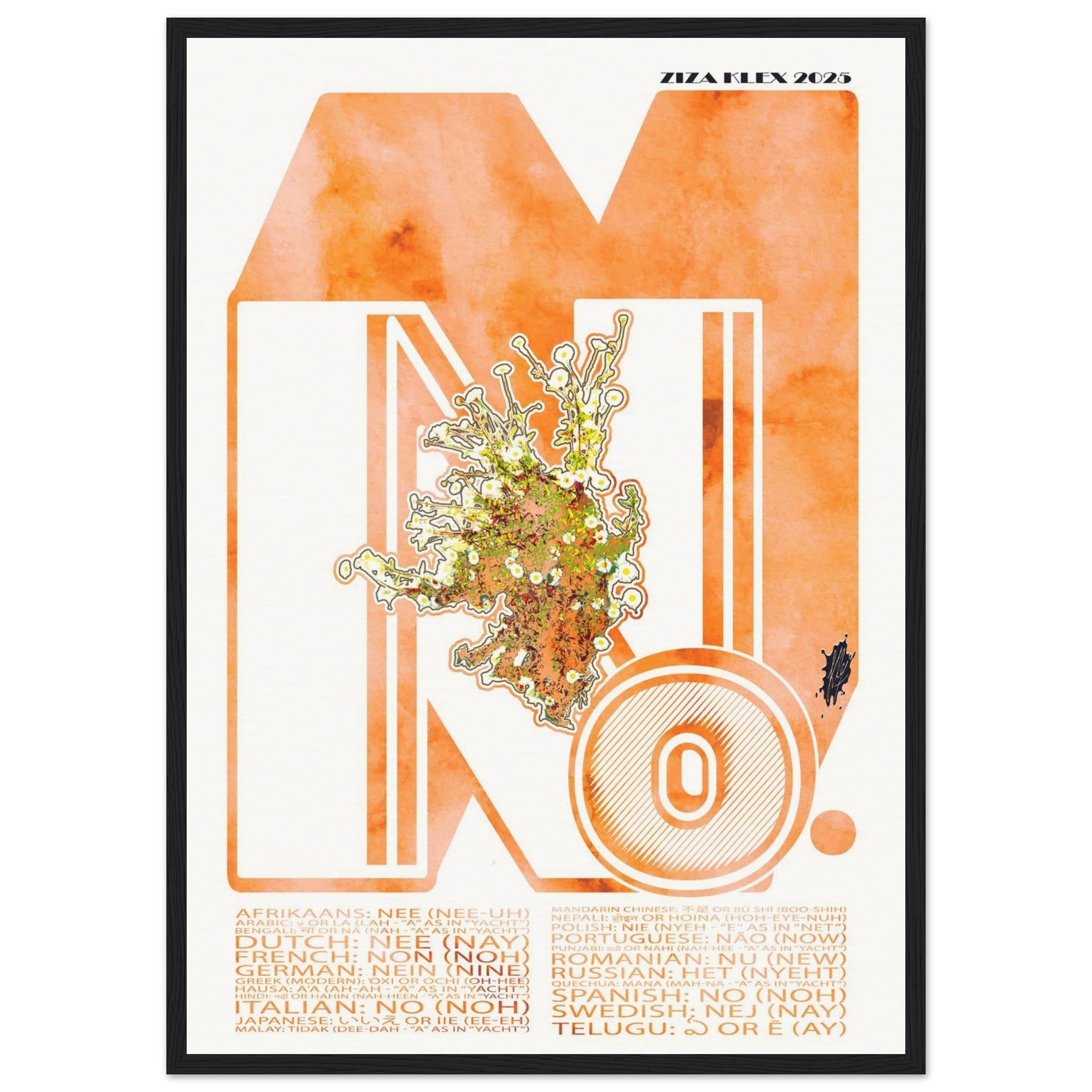 NO *orange* - KLEX ART