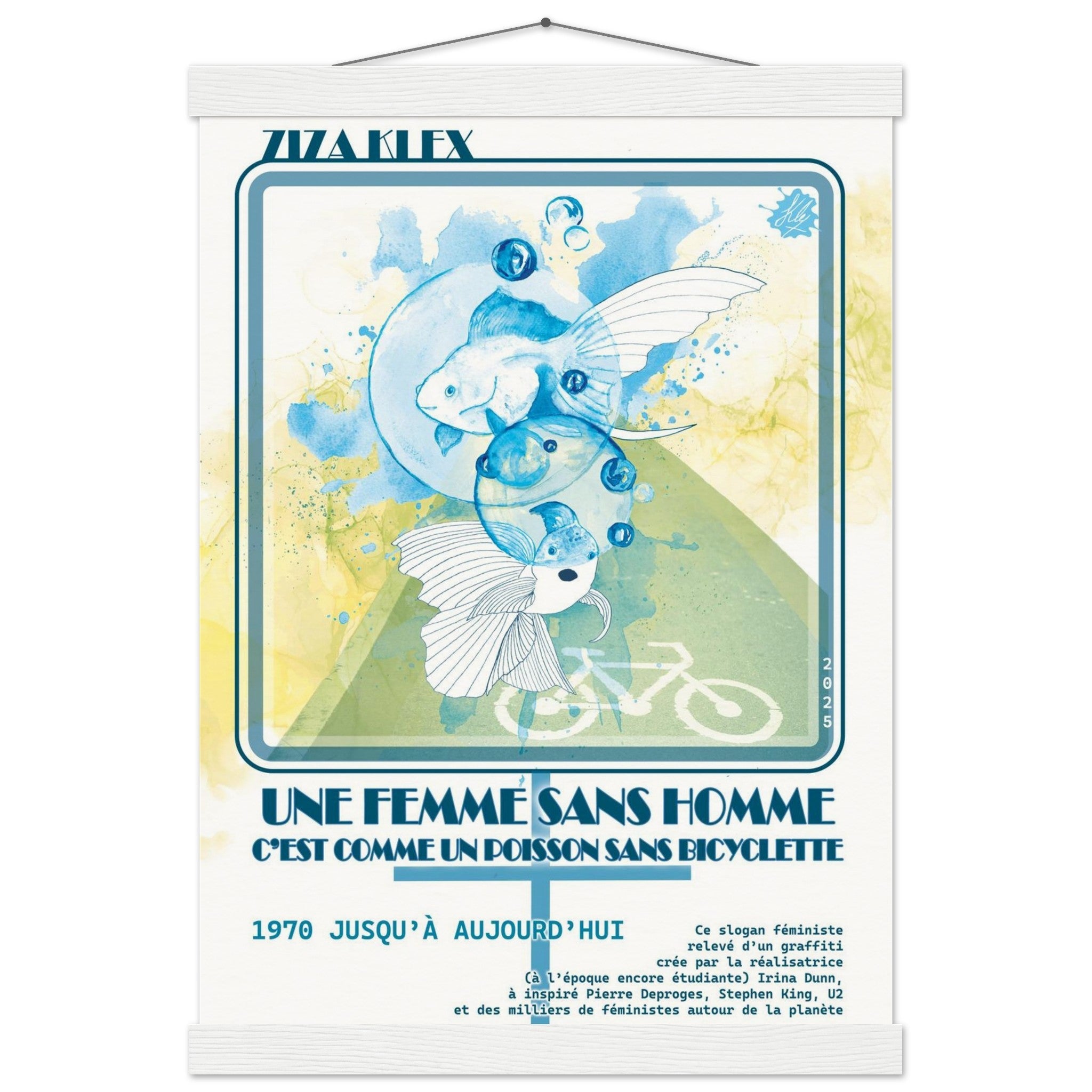 POISSONS SANS BICYCLETTE - KLEX ART