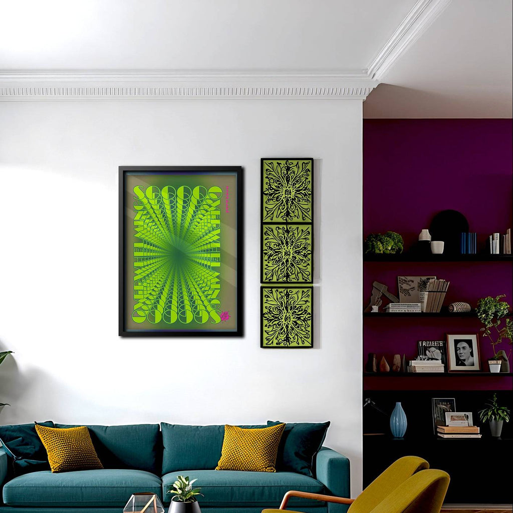 SO OVERWHELMING *green* - KLEX ART