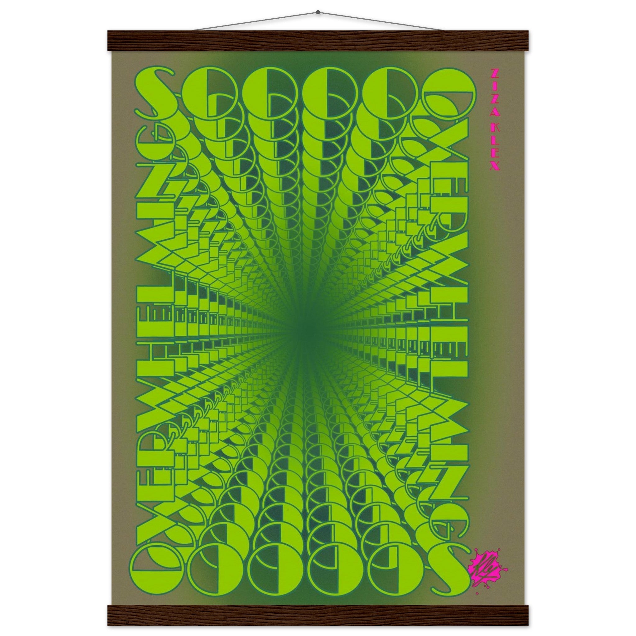SO OVERWHELMING *green* - KLEX ART