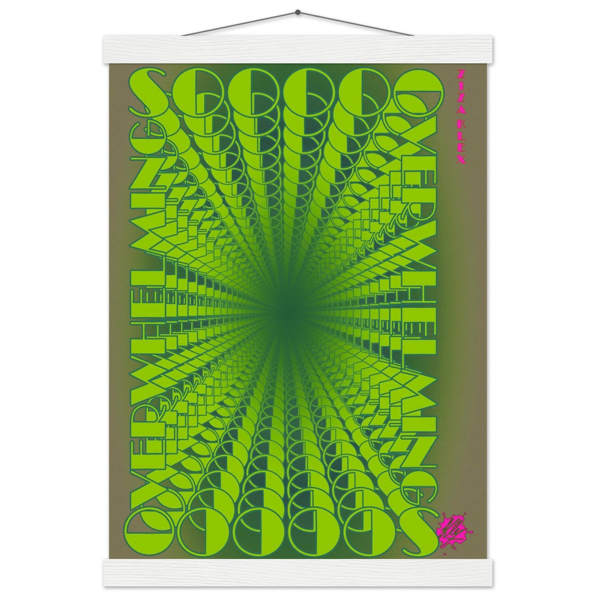 SO OVERWHELMING *green* - KLEX ART