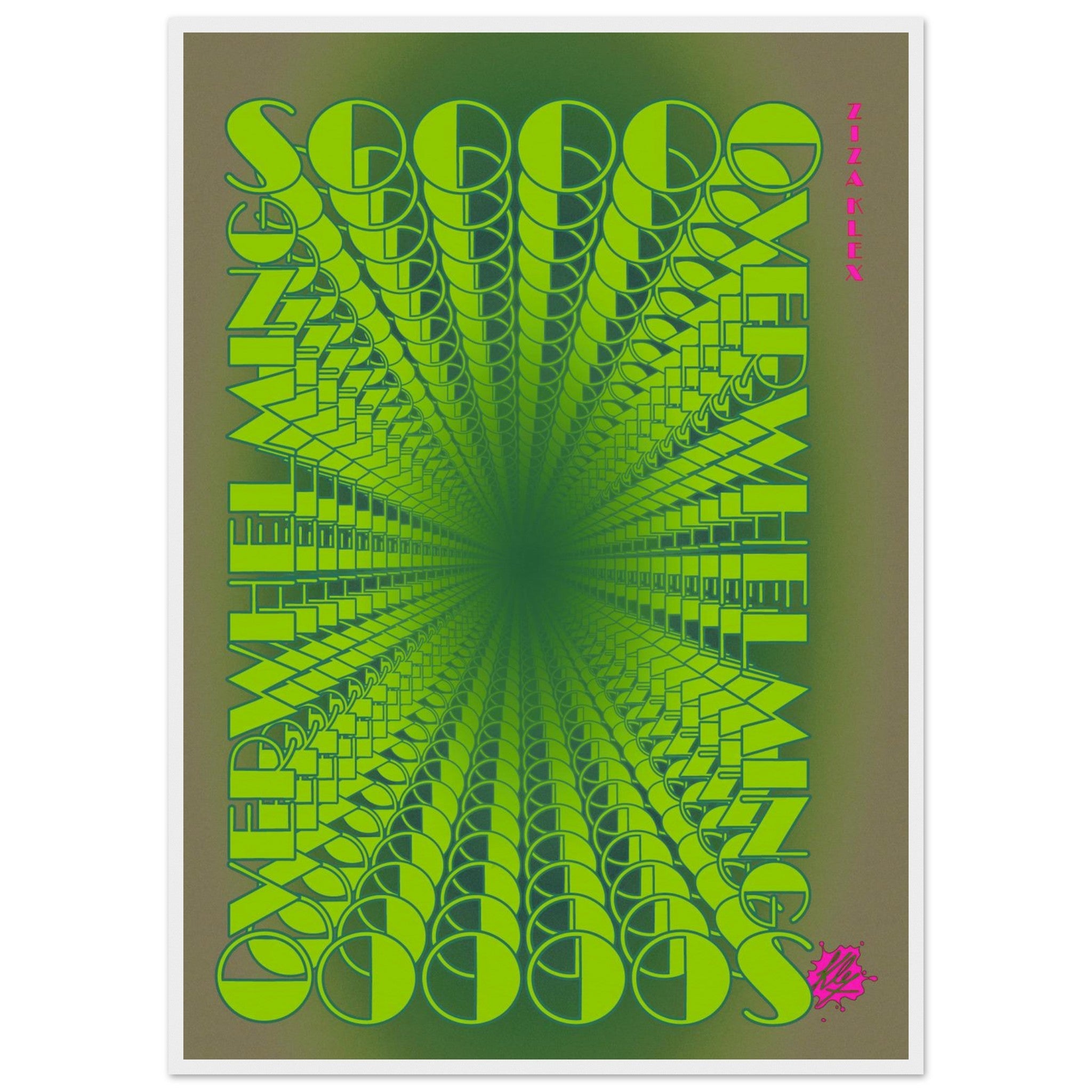 SO OVERWHELMING *green* - KLEX ART