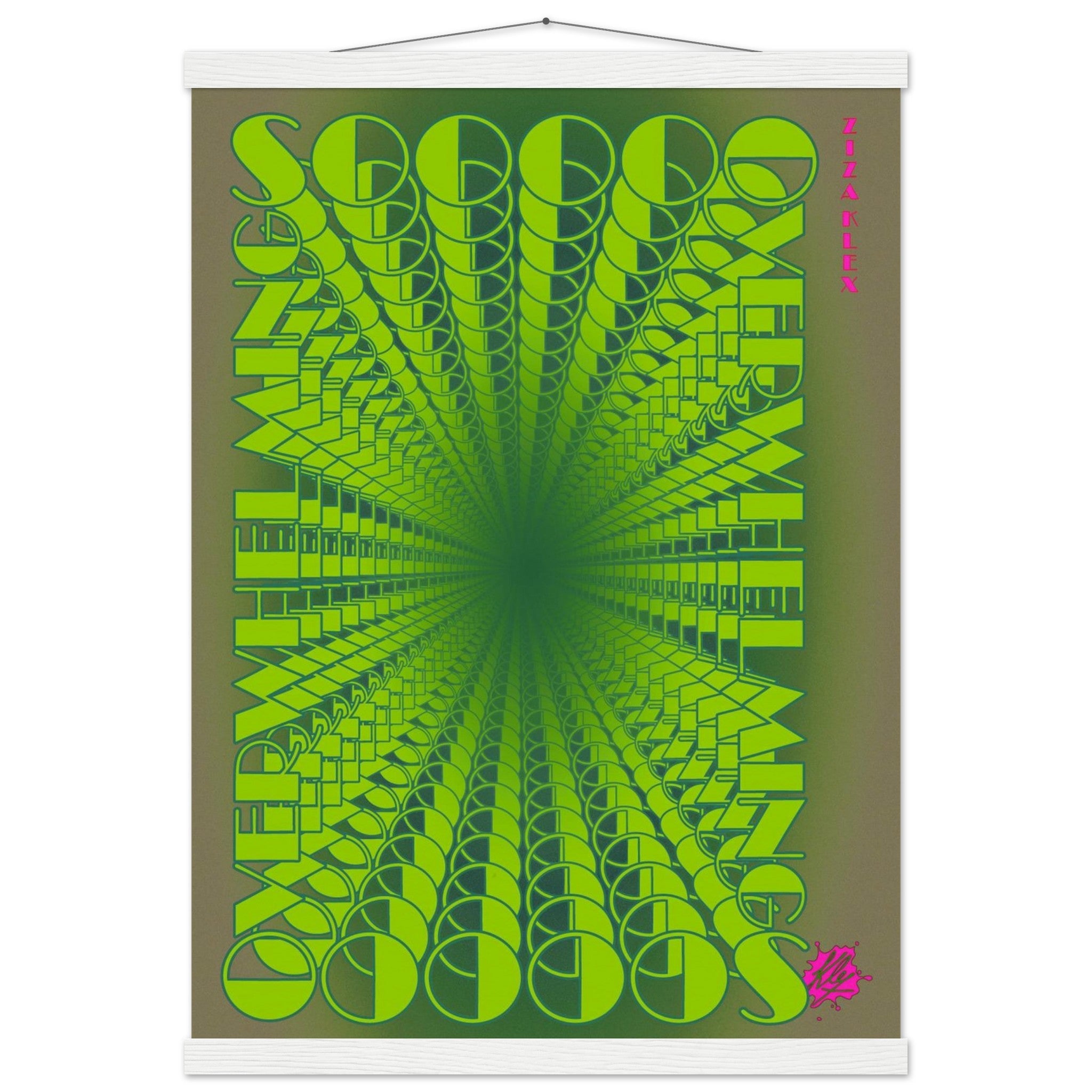 SO OVERWHELMING *green* - KLEX ART