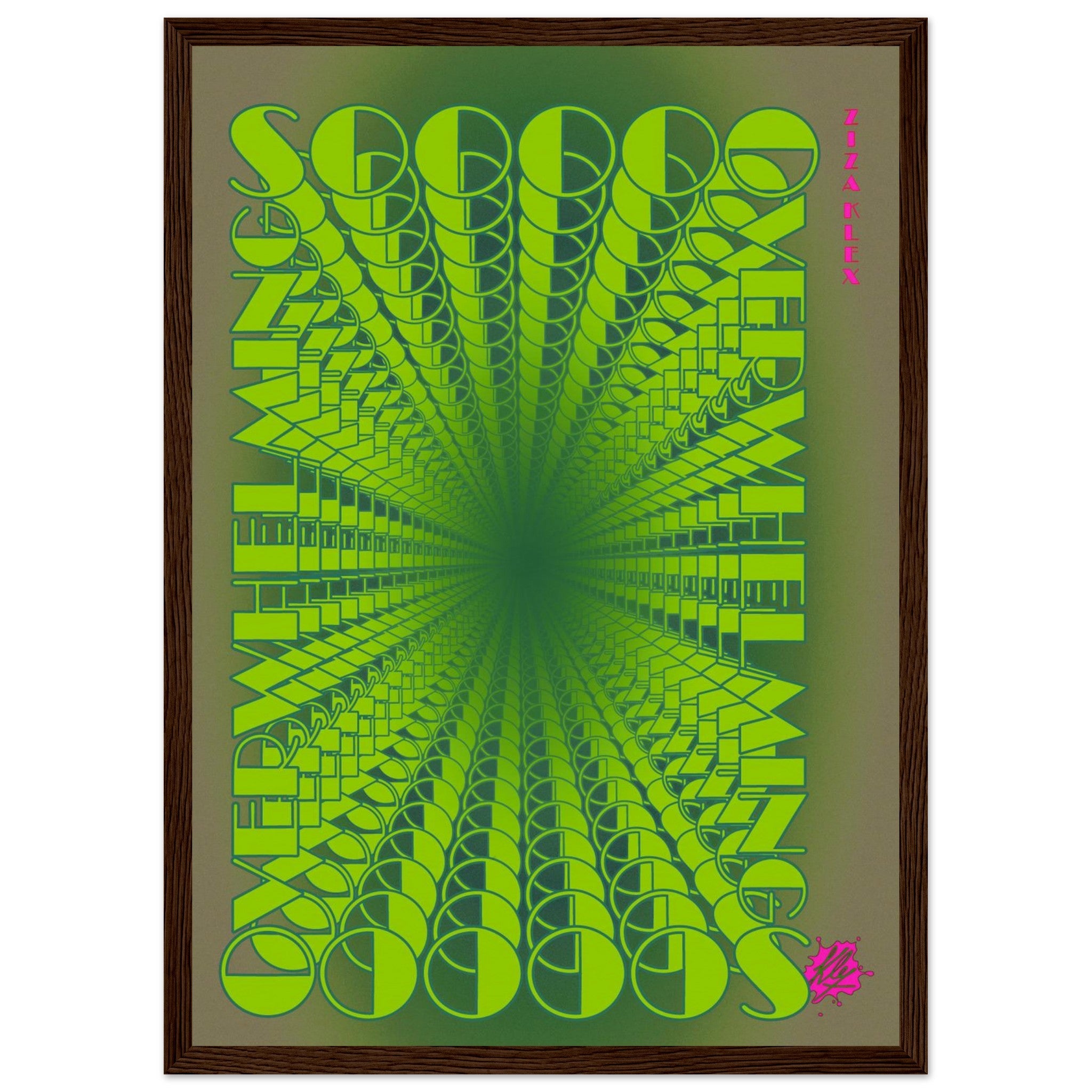 SO OVERWHELMING *green* - KLEX ART