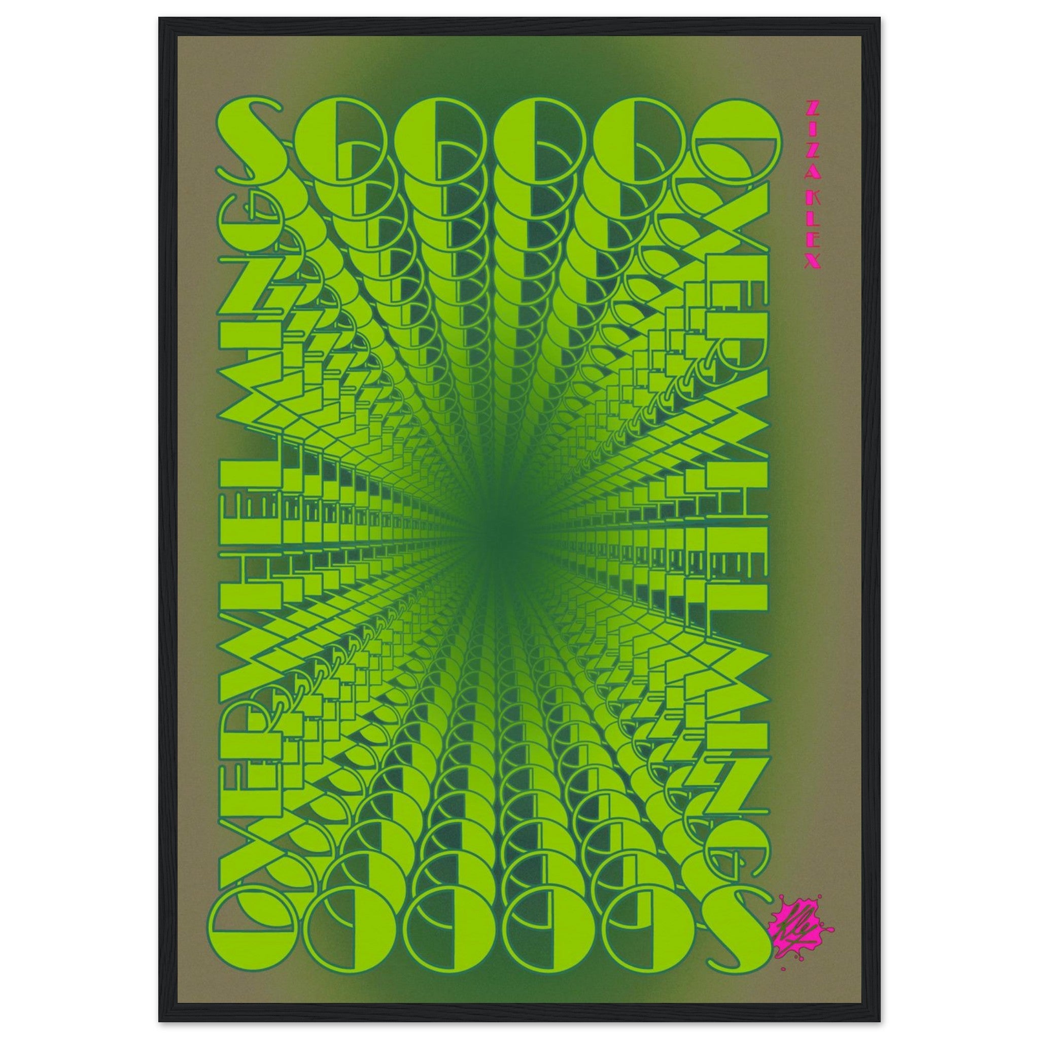 SO OVERWHELMING *green* - KLEX ART
