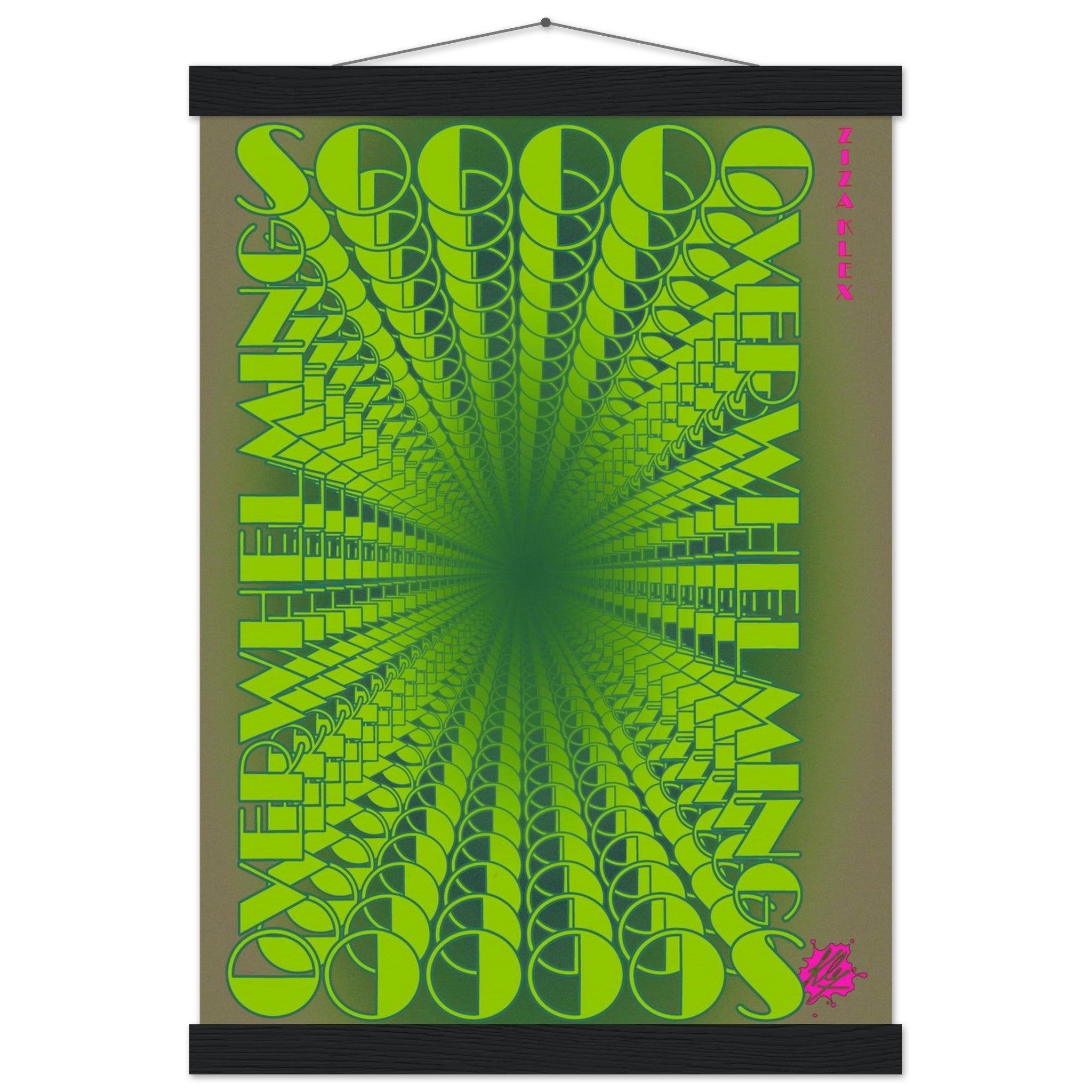 SO OVERWHELMING *green* - KLEX ART