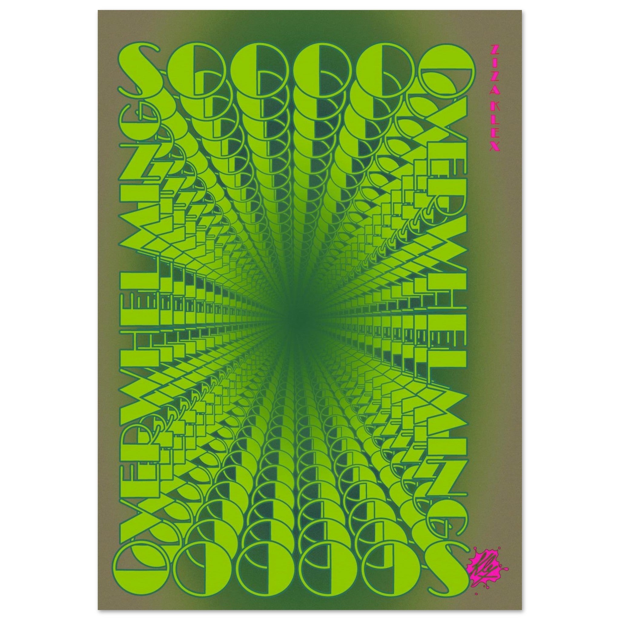 SO OVERWHELMING *green* - KLEX ART